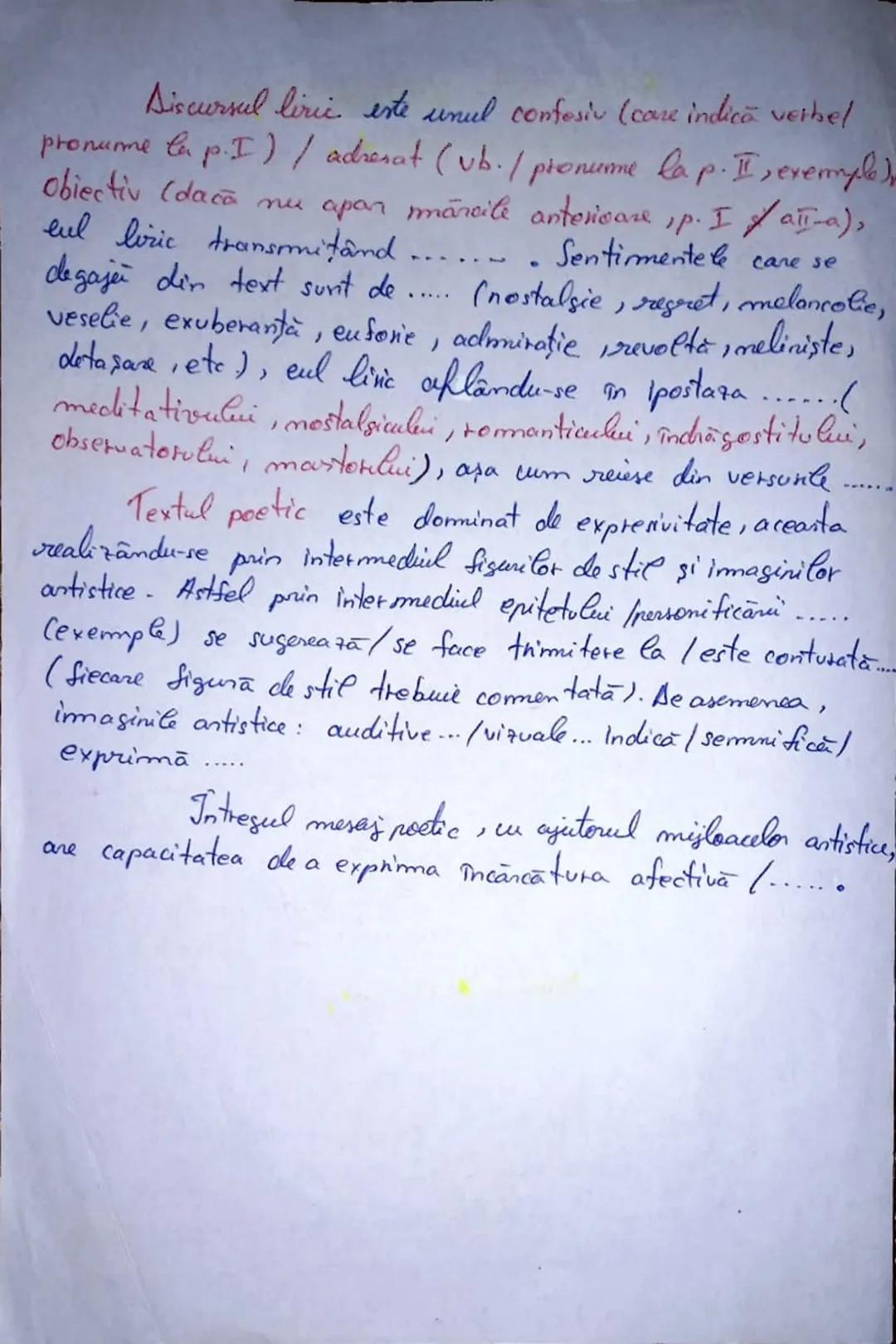 Relotia dintre ideea poetică și
mijloacele artistice
Iclera poetică repr. ideea în jurul căreia este realizată poezial
strofa, la ce anume