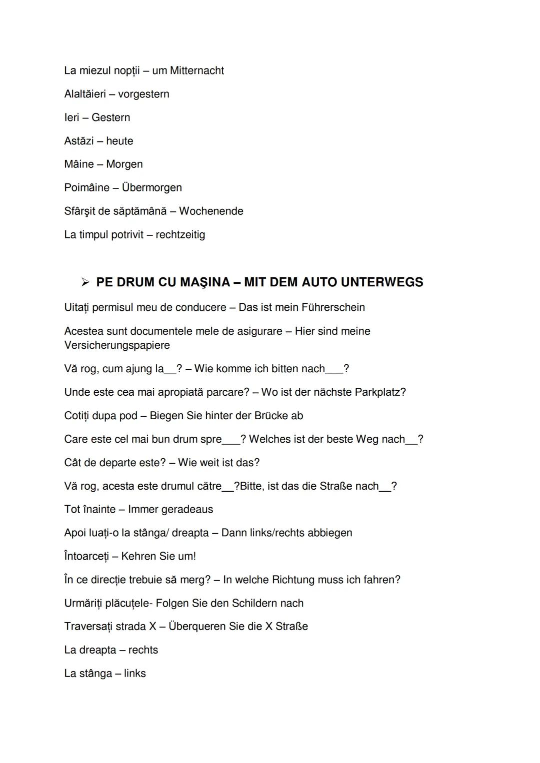 --- OCR Start ---
GHID DE CONVERSAȚIE ROMÂN GERMAN
➤ EXPRESII UZUALE/ ALGEMEINE REDEWENDUNGEN
Bună dimineața - Guten morgen
Bună ziua - Gute