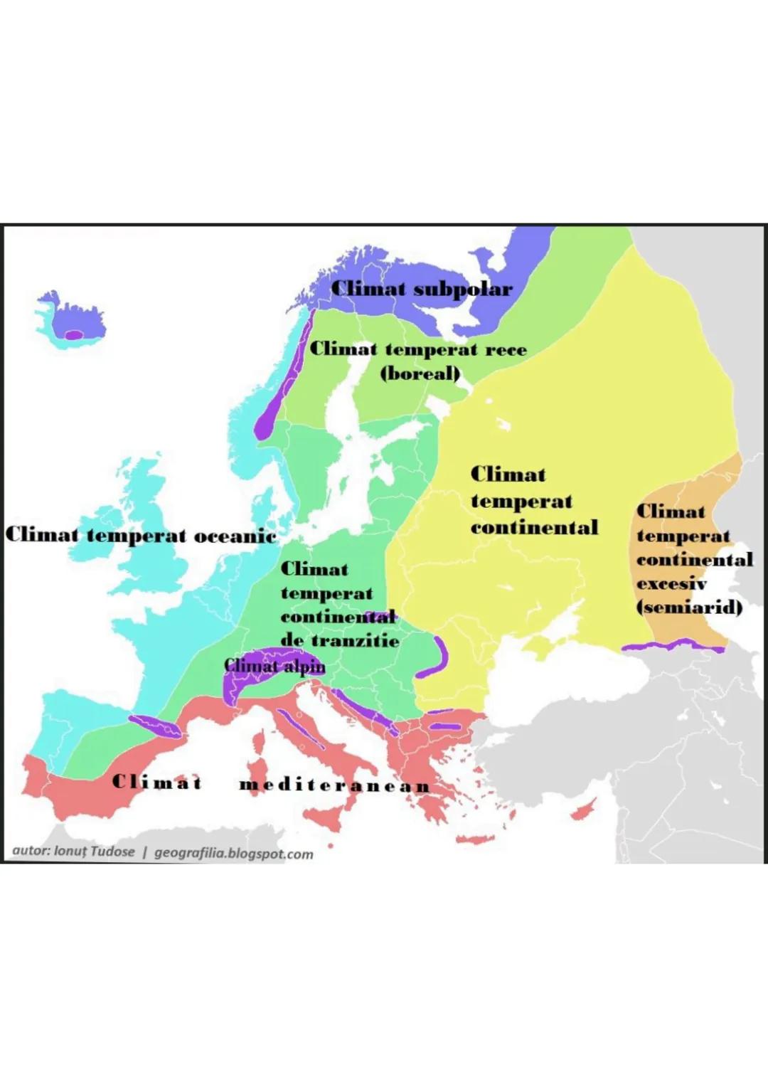 EUROPA
PRECIPITATIILE MEDII ANUALE
Sursa:
https://geografilia.blogspot.com/
Marea
Britanie
1000-1500 mm/an
Franţa
400-500 mm/an
600 mm/an
Su