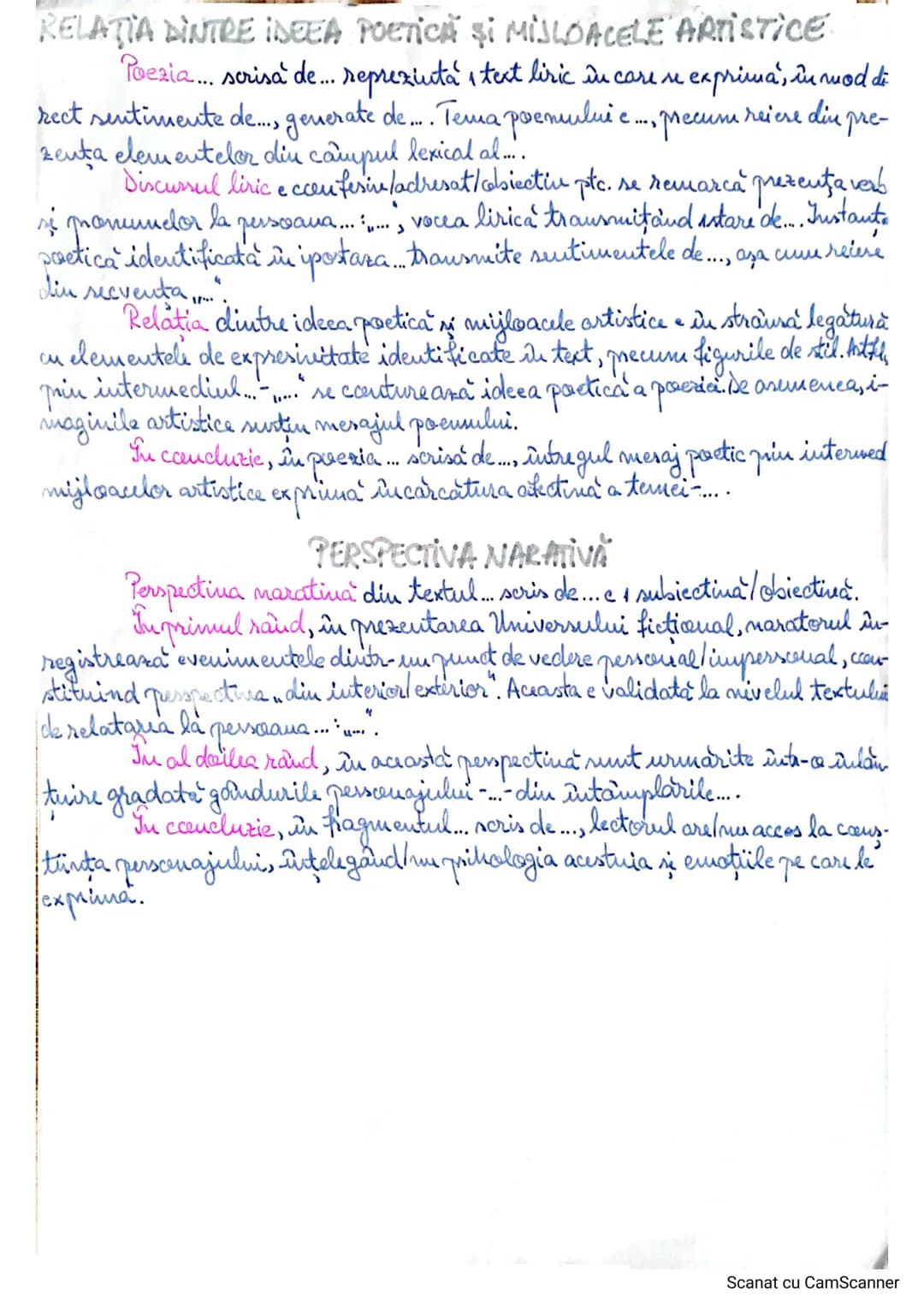 ROLUL NOTATILOR SCENICE ROLUL NOTATILOR AUTORULUI.
Fragmentul din
ptc. prezintă particularitățile specifice, atât la nivel formal, cat si la