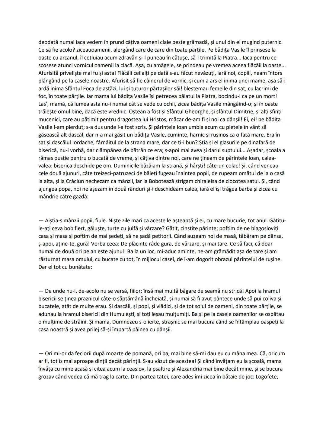 # Amintiri din copilărie
De Ion Creangă
Stau câteodată şi-mi aduc aminte ce vremi şi ce oameni mai erau în părțile noastre pe când începus