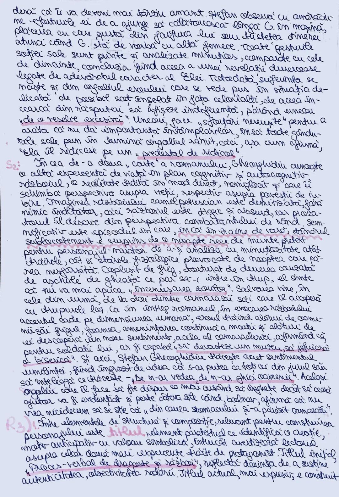 Eseu:
Inti-ce epocă în care praza românească se afla încă sub influ-
Denta realismului secolului al XIX-lea, scriitori precum Mircea Eliade