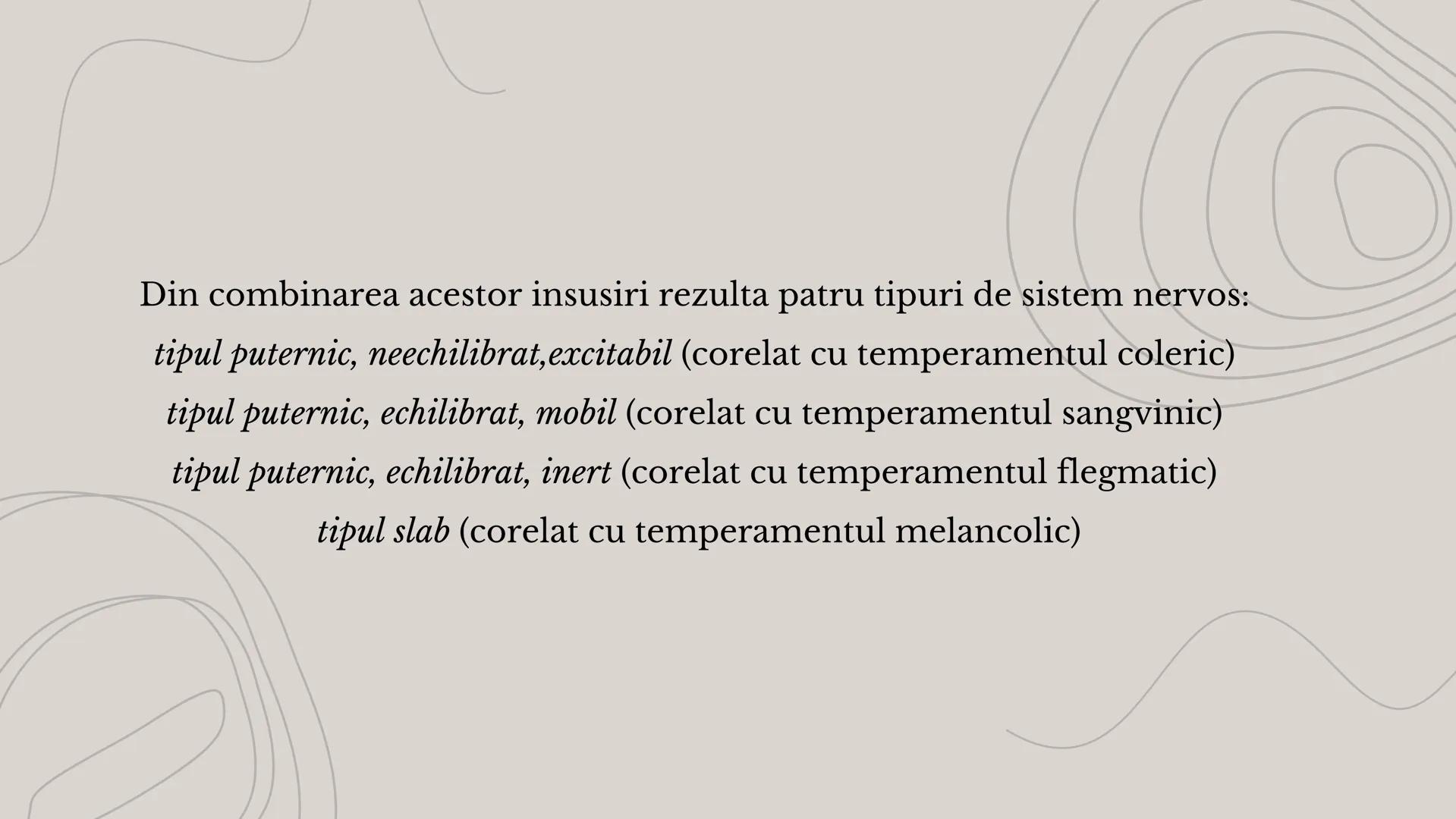 proiect
TEMPERAMENTUL
Prezentat de Gheorghe Alice Cuprins
01 Temperamentul
02 Tipologia lui
Hipocrate
03 Tipologia lui
Pavlov
04 Tipolo