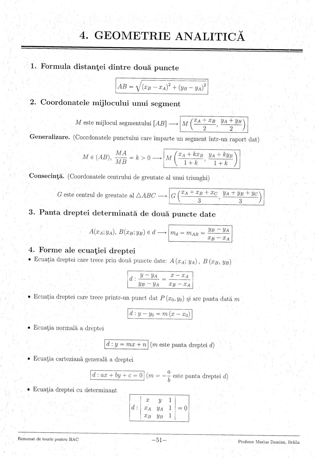 --- OCR Start ---
1. Numere reale
3
2. Logaritmi
5
3. Numere complexe
7
4. Inducţia matematică
9
5. Progresii
..10
6. Funcţia de gradul I
11