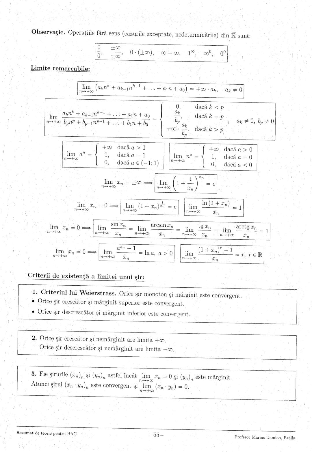 --- OCR Start ---
1. Numere reale
3
2. Logaritmi
5
3. Numere complexe
7
4. Inducţia matematică
9
5. Progresii
..10
6. Funcţia de gradul I
11