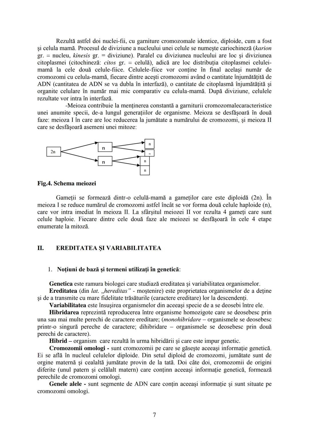 # I.
# II.
# III.
CELULA - UNITATEA STRUCTURALĂ ȘI FUNCȚIONALĂ A VIEŢII
EREDITATEA ŞI VARIABILITATEA
DIVERSITATEA LUMII VII
BIOLOGIA este șt