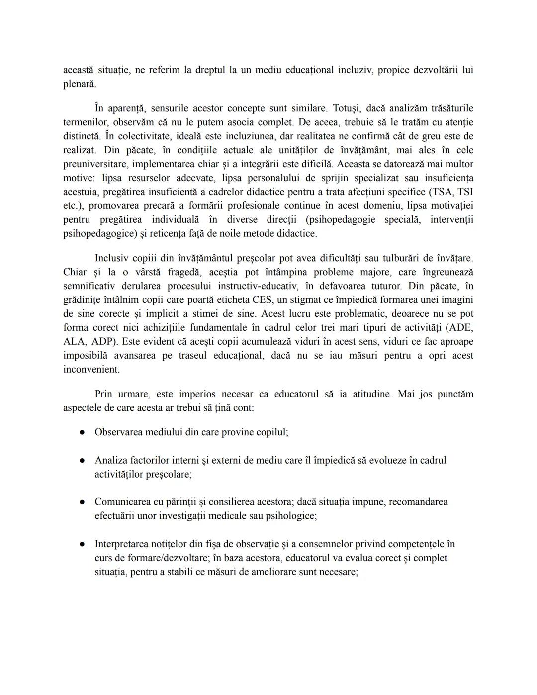 1. Predarea şi educaţia timpurie
Suntem în prezența unor copii mici, într-o sală de grupă. În calitate de educatori,
activitatea noastră de