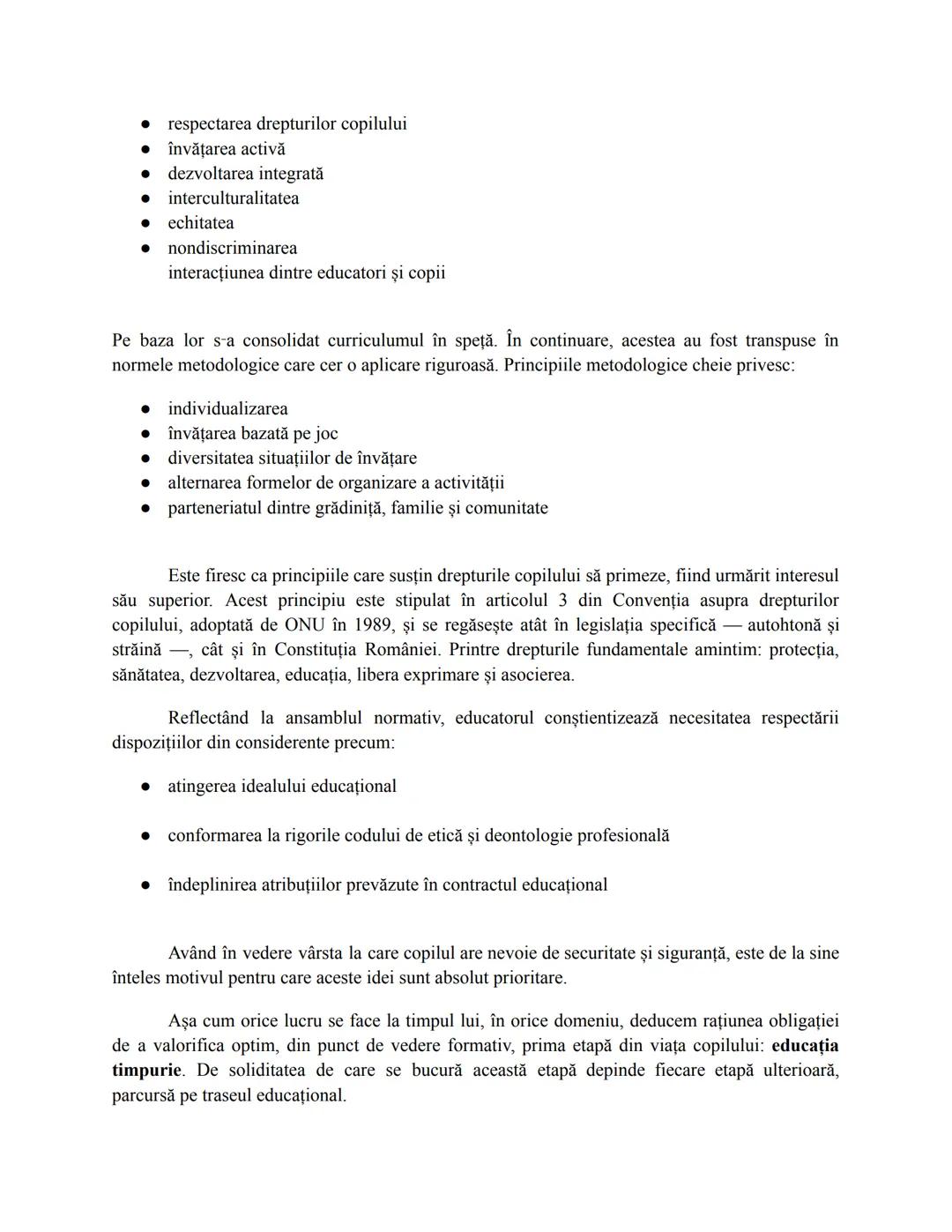 1. Predarea şi educaţia timpurie
Suntem în prezența unor copii mici, într-o sală de grupă. În calitate de educatori,
activitatea noastră de