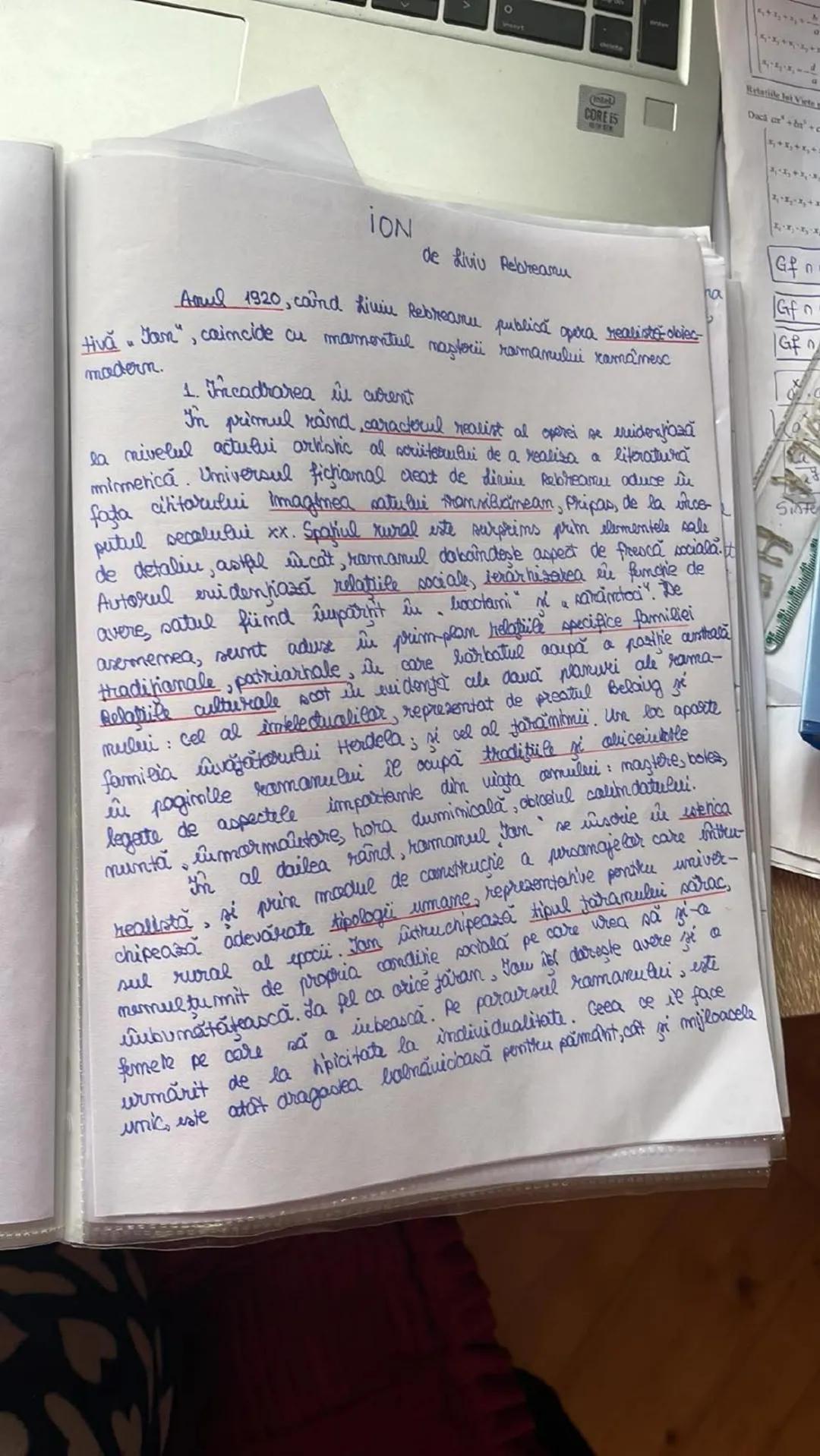 ION
Dict
CORE 15
de Liviu Reloreamu
Anul 1920, cand Liviu Rebreanu publică pora realiste obiec
tiva Jan", caincide cu mamentul парней roman