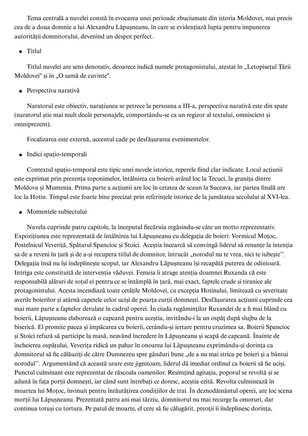# Eseu tema şi viziunea despre lume: Alexandru Lăpuşneanul de Costache Negruzzi
Contextul operei: date despre autor, date despre operă
Pub