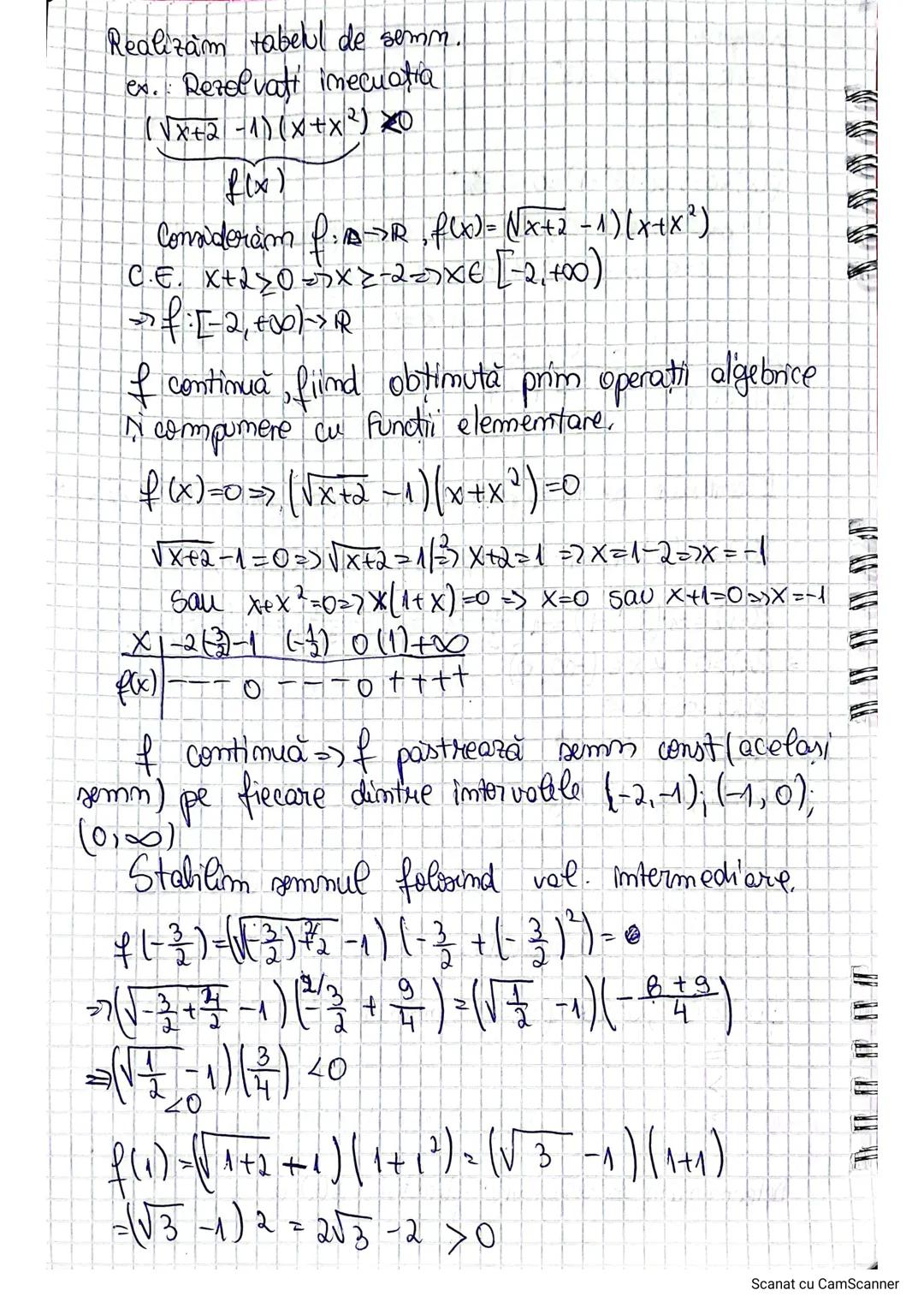 # Imecuatii.
$f(x) < 0$, unde $f$ is-ar continuă
<
>
>
Determinăm rădăcinile funcției $f(x) = 0$
