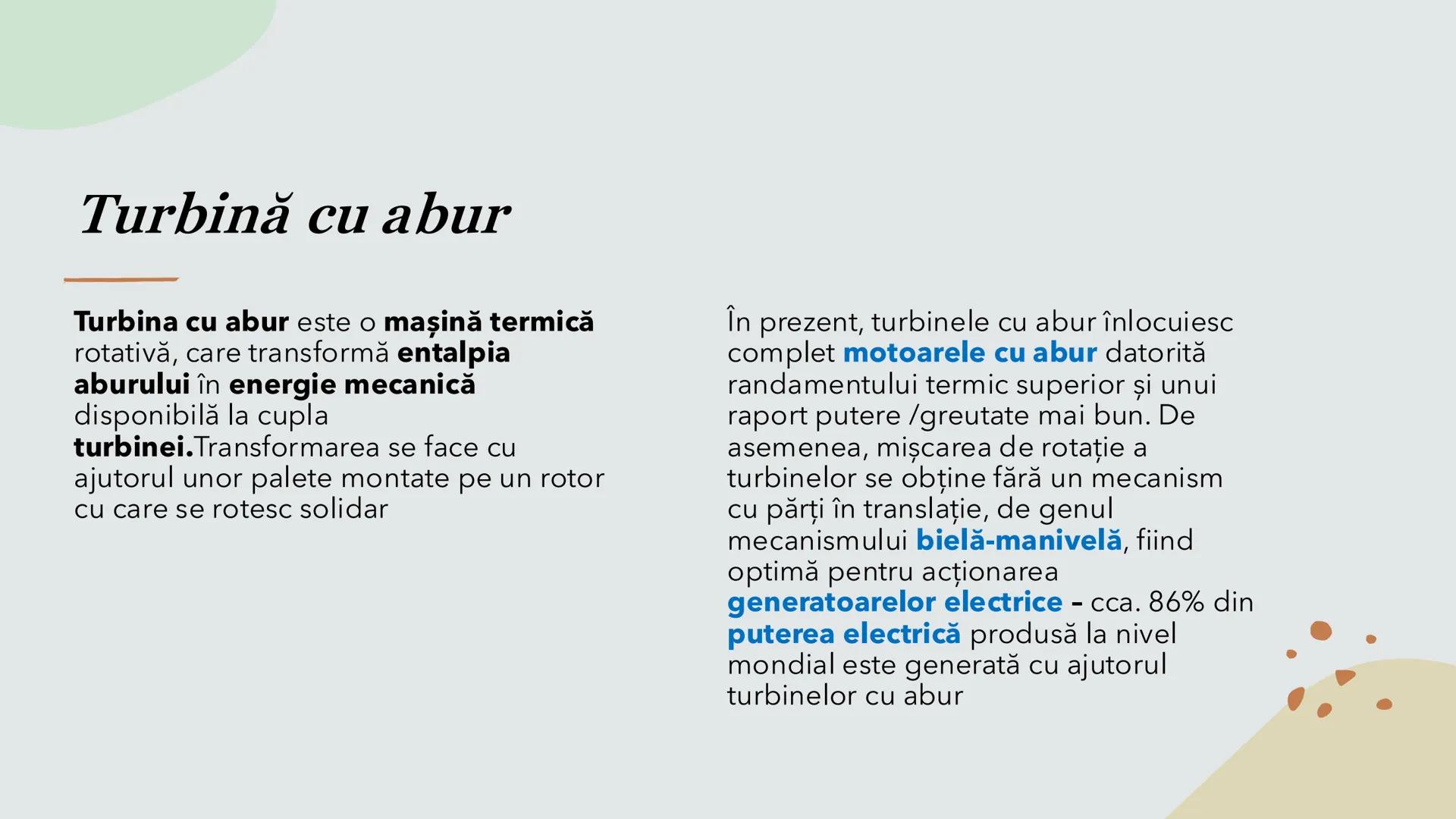 # Motoare termice
Sofia Andreea # Definiție
Un motor termic este o mașină termică, care transformă căldura în lucrul mecanic.
Un motor te