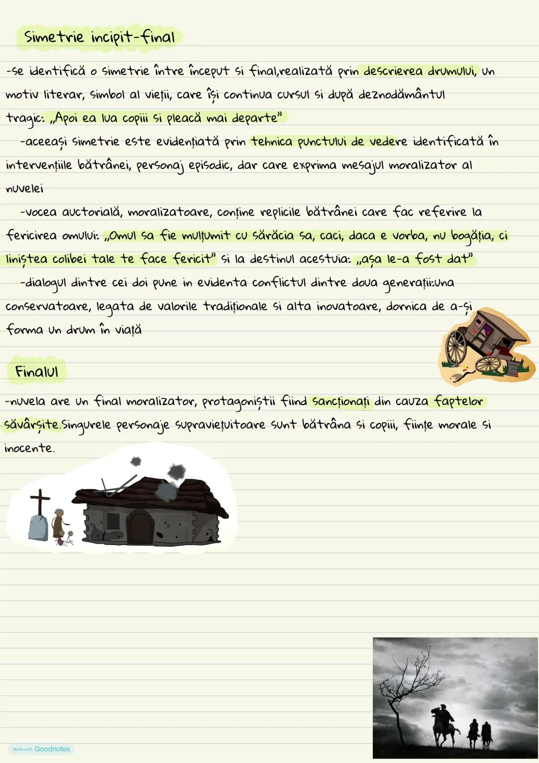 Moara cu noroc
De Ioan Slavici
Nuvela „Moara cu noroc” a apărut in 1881 in volumul „Novele din popor”, in care
prozatorul prezintă viziunea
