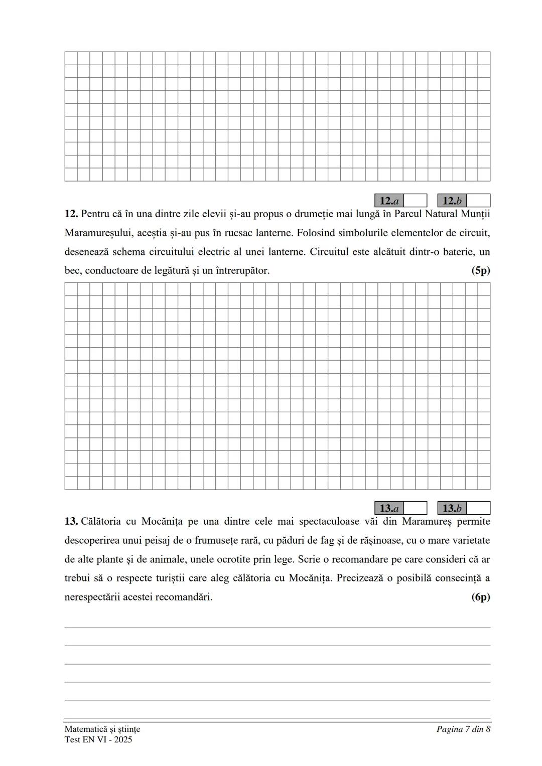## ERNUL
## UVE
## COMANIE
MINISTERUL EDUCAŢIEI ŞI CERCETĂRII
CENTRUL NAŢIONAL DE POLITICI
ŞI EVALUARE ÎN EDUCAȚIE
EVALUAREA NAȚIONALĂ
LA F