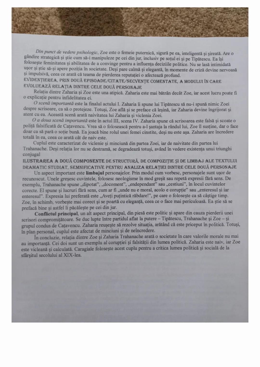 INTRODUCERE
O SCRISOARE PIERDUTĂ
de Ion Luca Caragiale
-comedie-
Particularitățile textului/comediei
Comedia O scrisoare pierdută, scrisă de