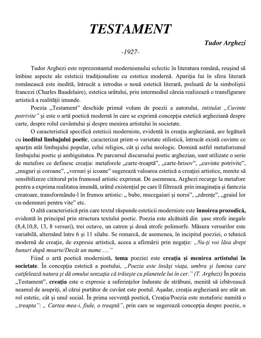 ## ION
-1920-
Liviu Rebreanu
Prozator al perioadei interbelice, Liviu Rebreanu a fost preocupat să scrie o epopee a
vieții româneşti, evocâ