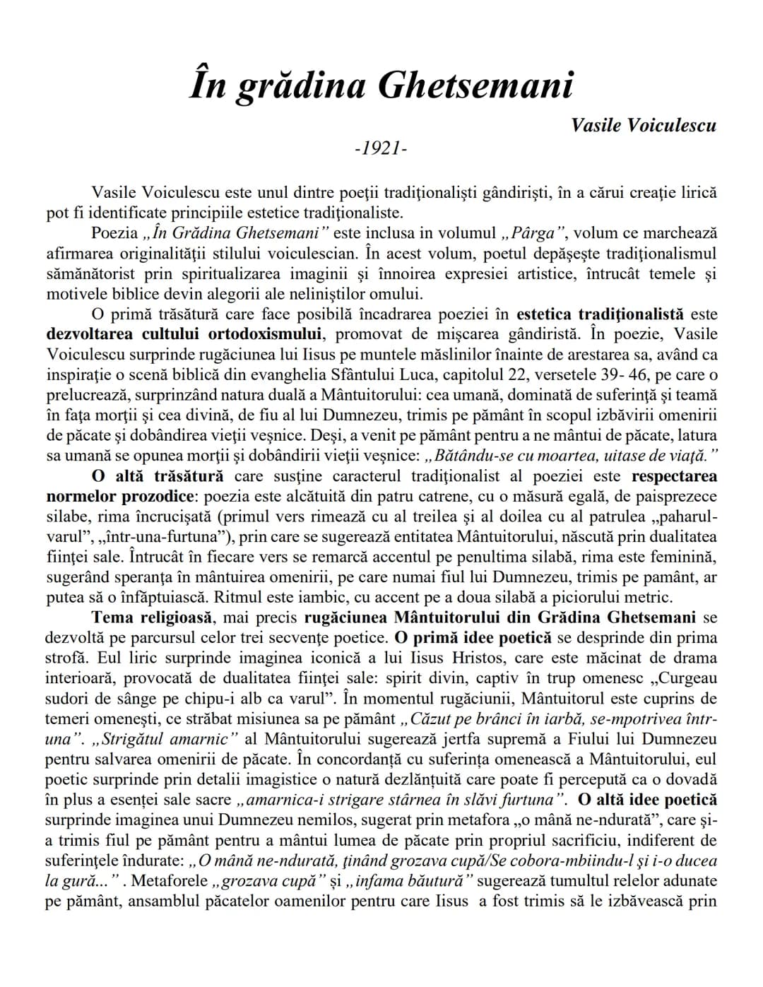 ## ION
-1920-
Liviu Rebreanu
Prozator al perioadei interbelice, Liviu Rebreanu a fost preocupat să scrie o epopee a
vieții româneşti, evocâ