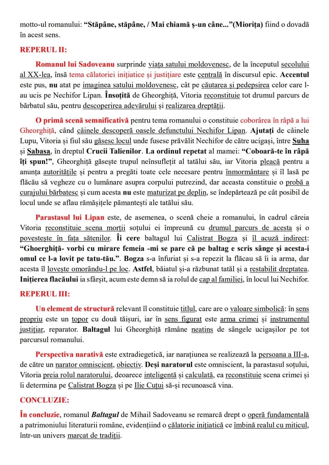 --- OCR Start ---
BALTAGUL
INTRODUCERE:
Mihail Sadoveanu este unul din cei mai importanți scriitori ai literaturii romane, fiind
considerat