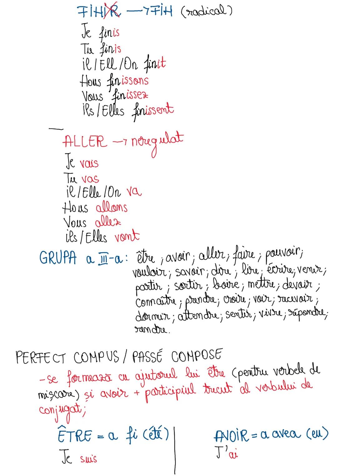# FRANCEZA
= TIMpuri VERBALE =
CONȚINUT : Prezent ; Perfect compus ; Imperfect ; Mai mult ca perfect ; Condițional prezent / trecut ; Impe