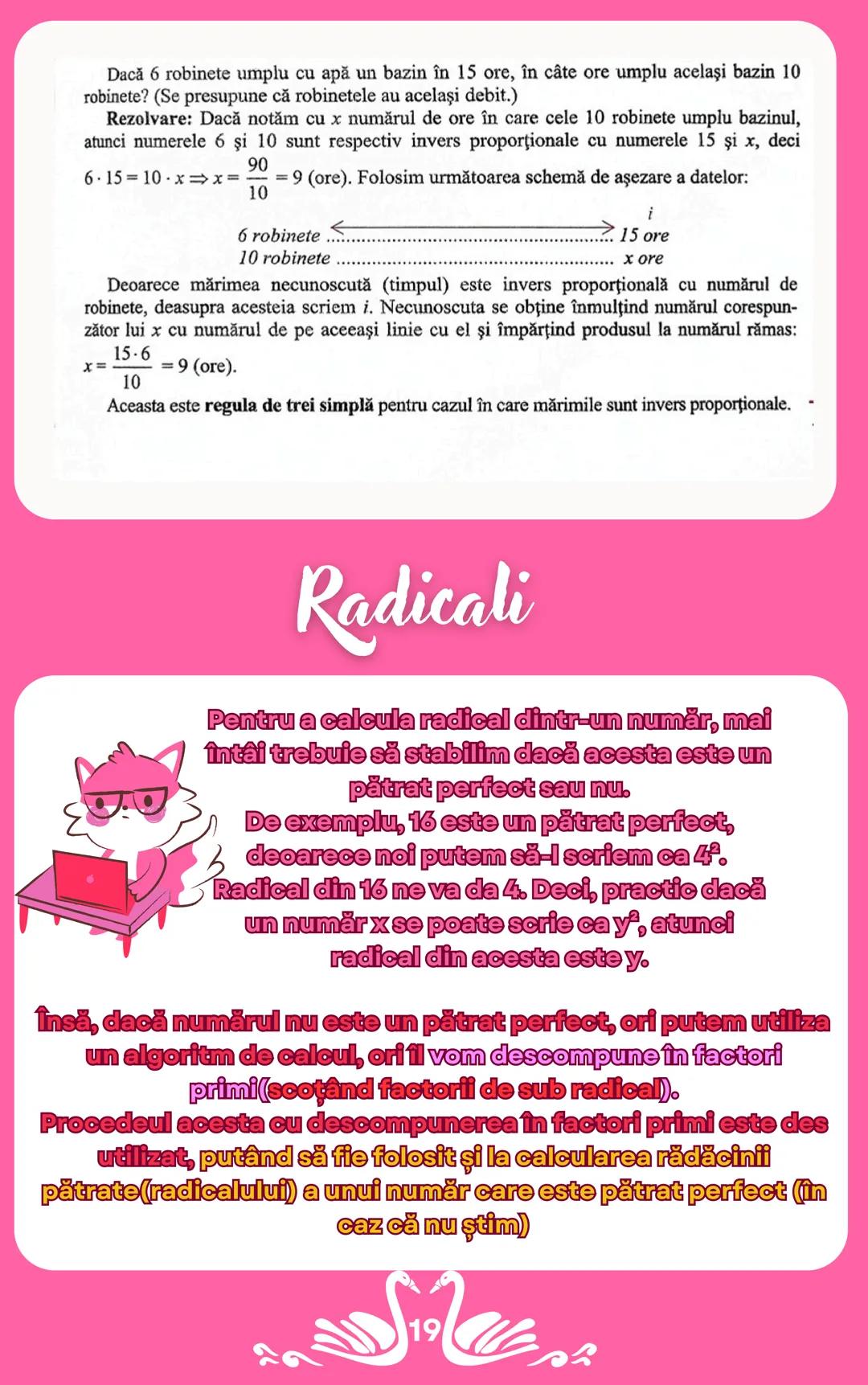 Direct proportionalitate şi invers
proportionalitate
Exemplu: Fie numerele a și b care sunt
direct proporţionale cu numerele 3 şi 4.
Vom not