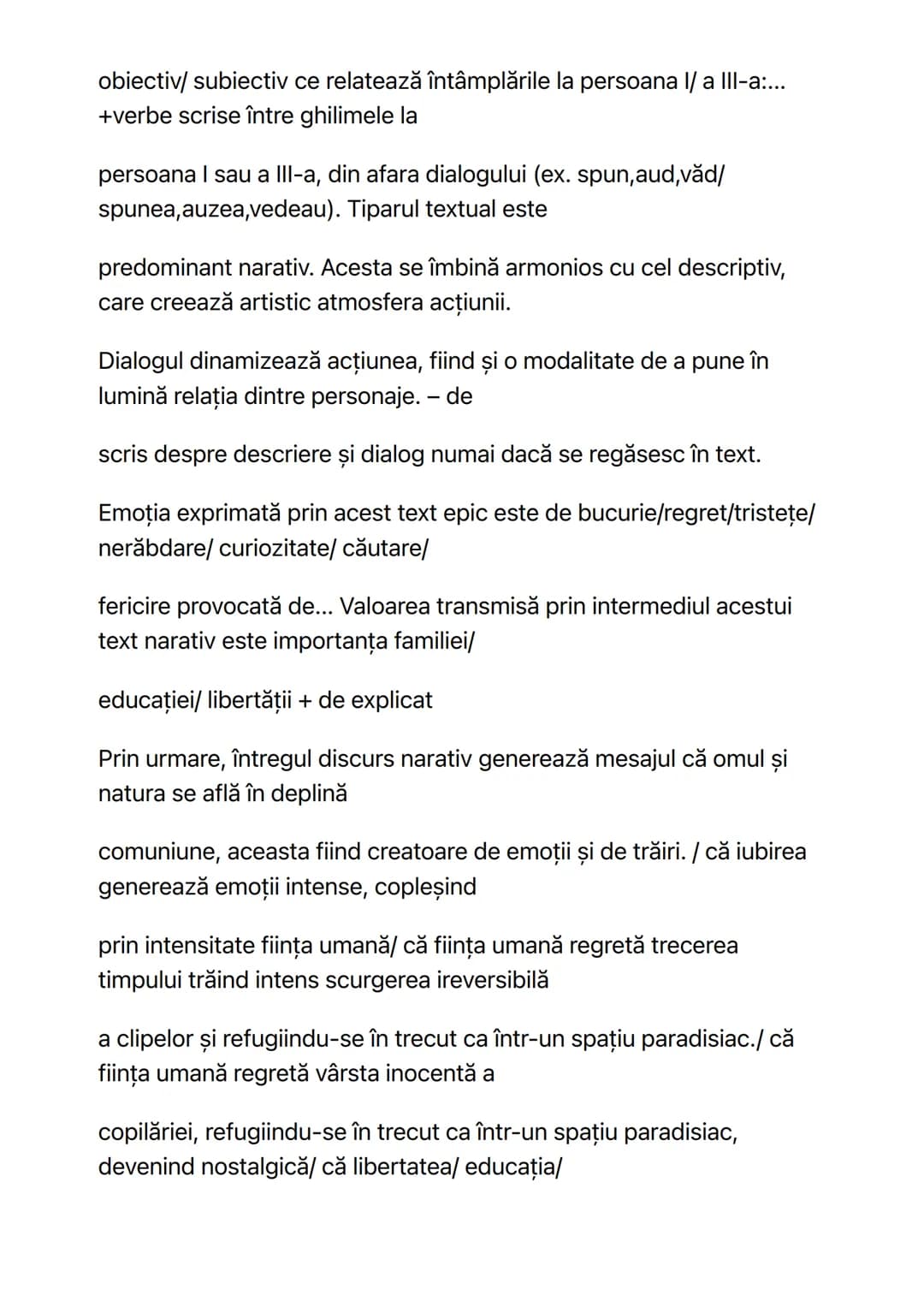 Pagina 1 din 1
Mesajul textului narativ
Mesajul unui text literar reprezintă semnificația cea mai subtilă și cea
mai profundă pe care autoru