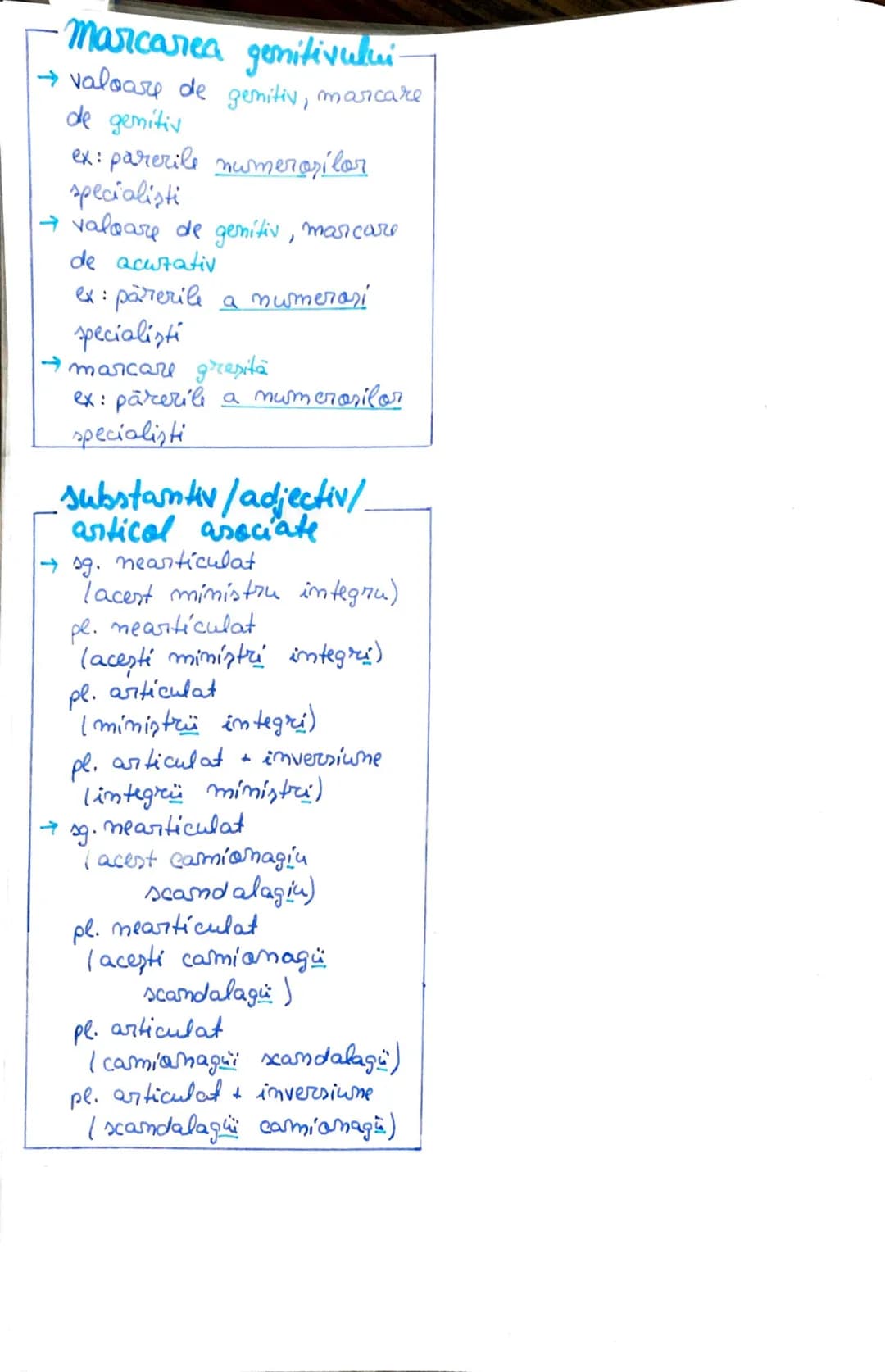 Adjectiv
Hojectivul este partea de vorbire flexibilă care ex-
primă însuşirea unui obiect în sens lang, fiind
folosit pentru a descrie.
-Cla