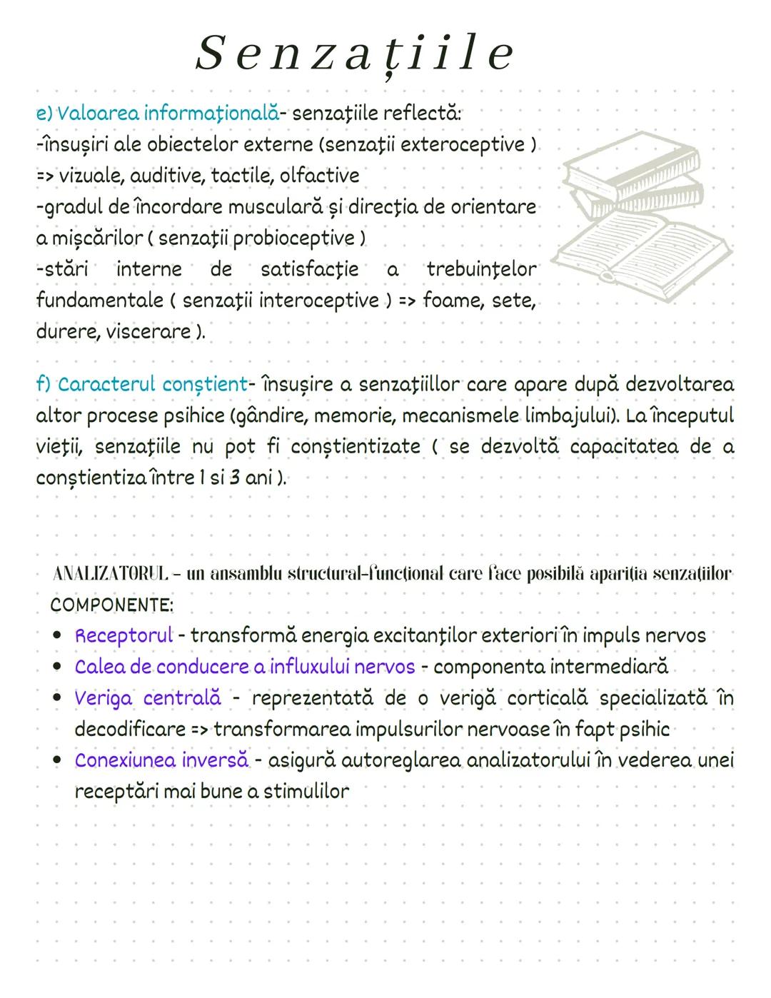 ## Definiţie
Senzațiile
Senzaţiile sunt procese psihice elementare prin care
se realizează cunoaşterea unei însuşiri separate a
unui obiec