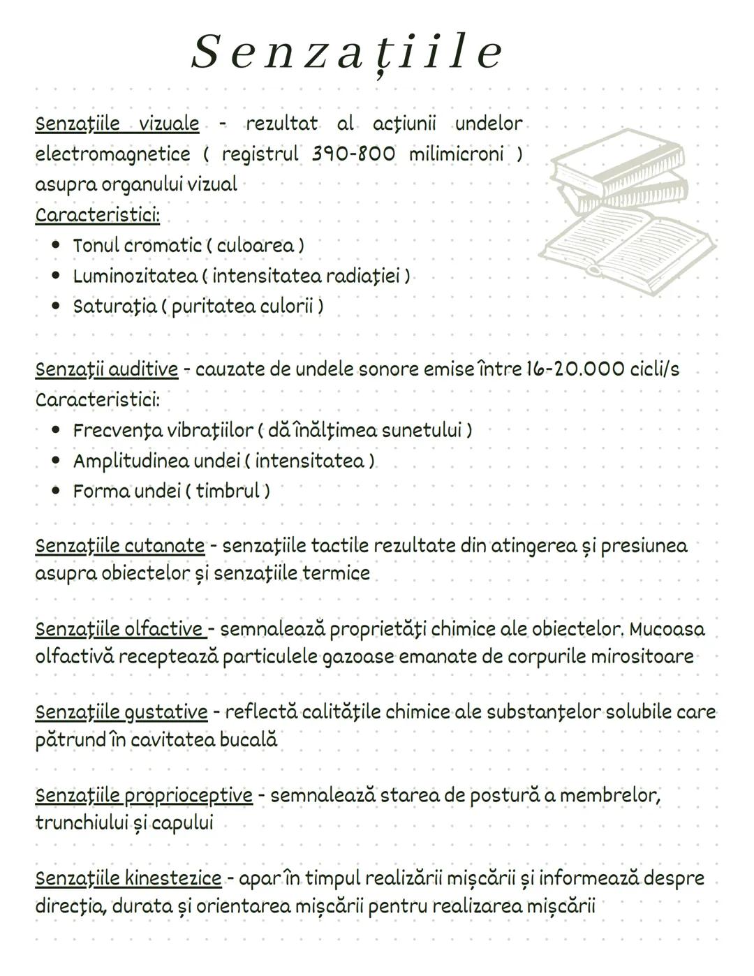 ## Definiţie
Senzațiile
Senzaţiile sunt procese psihice elementare prin care
se realizează cunoaşterea unei însuşiri separate a
unui obiec