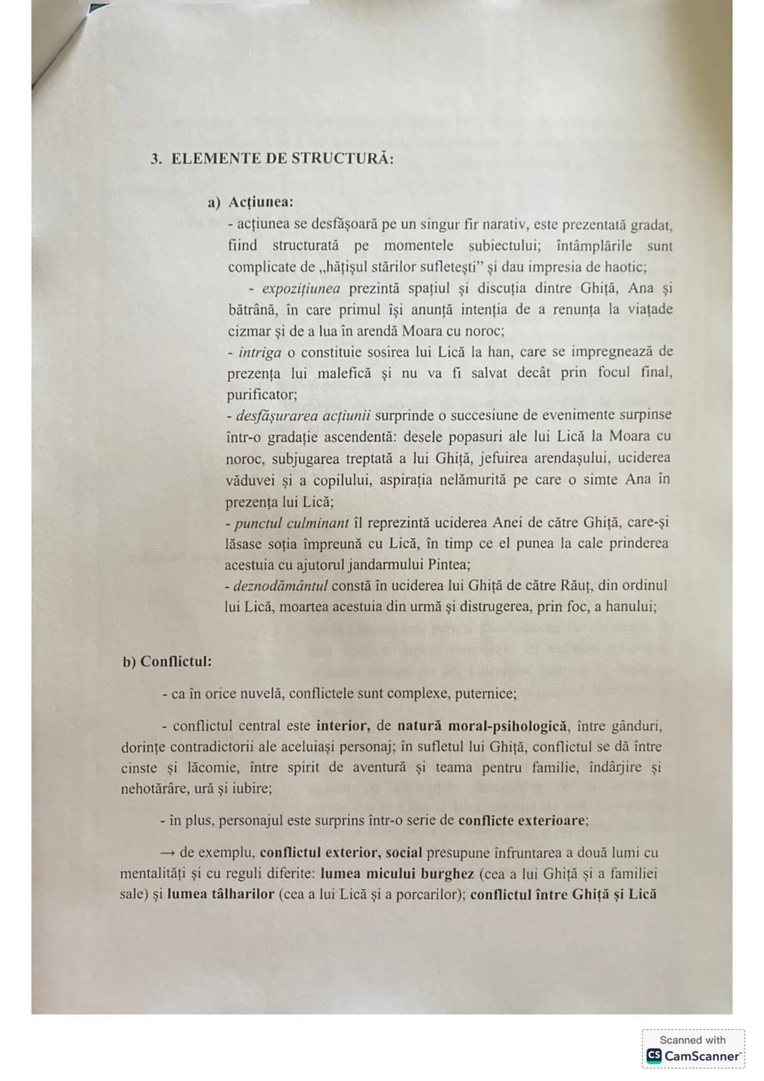 # NOVELLA REALISTĂ, PSIHOLOGICĂ – CARACTERIZAREA PERSONAJULUI
# MOARA CU NOROC
de Ioan Slavici
1. STATUTUL SOCIAL, MORAL, PSIHOLOGIC AL PE