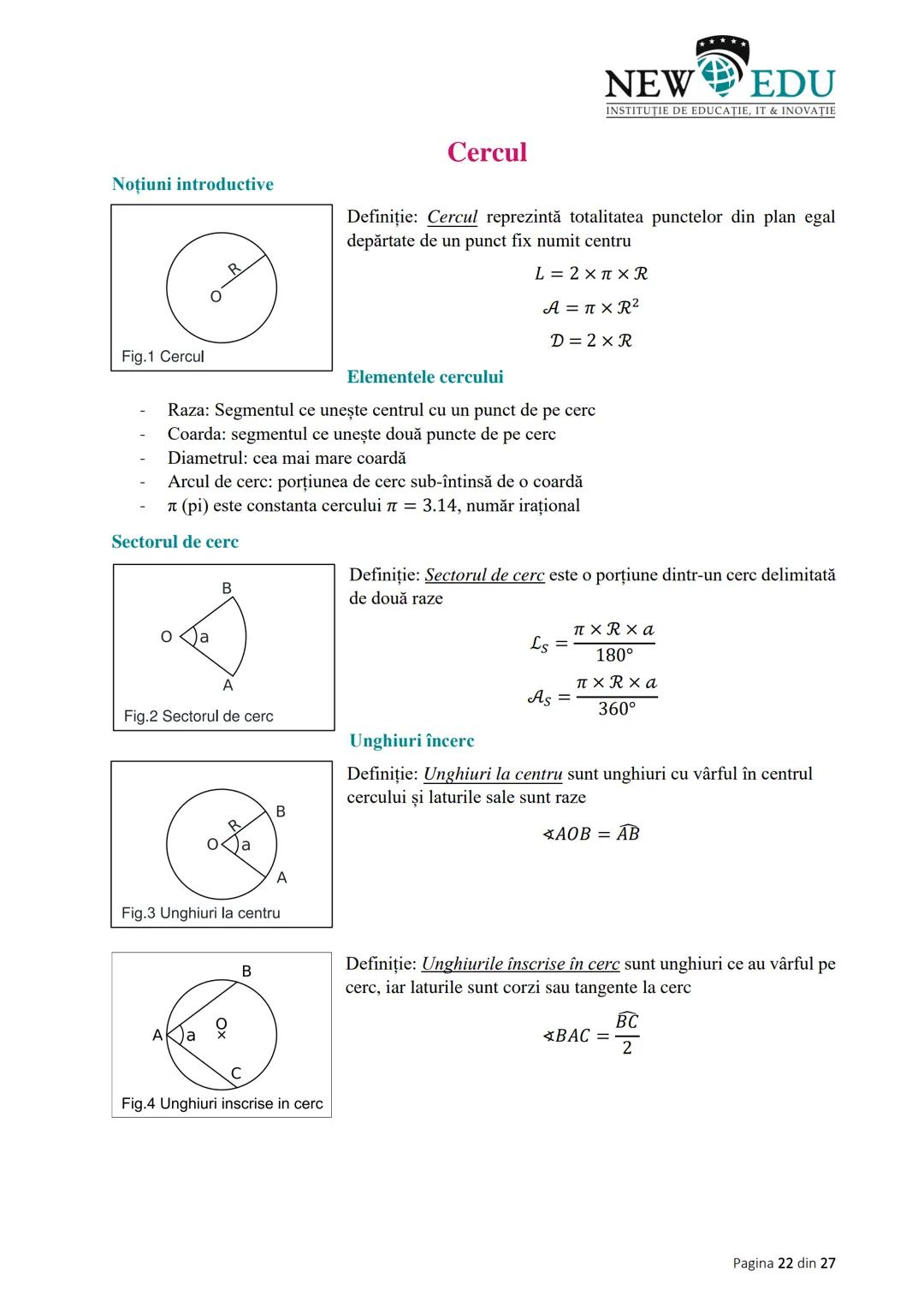An Şcolar 2022-2023
PORTOFOLIU
EVALUAREA NAȚIONALĂ 2023
NEW EDU
INSTITUTIE DE EDUCAȚIE, IT & INOVATIE
MATEMATICĂ # PORTOFOLIU
# EVALUAREA