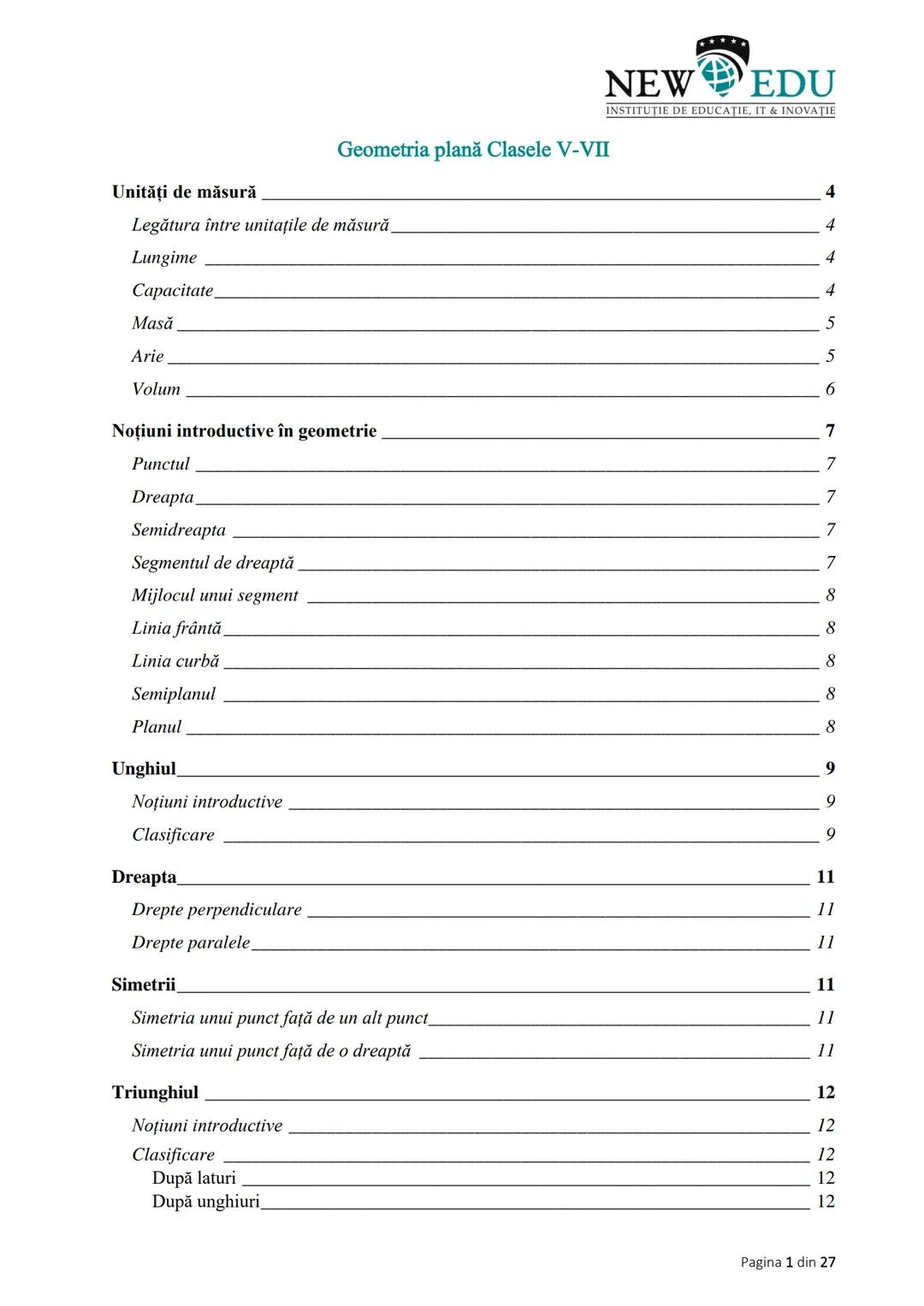 An Şcolar 2022-2023
PORTOFOLIU
EVALUAREA NAȚIONALĂ 2023
NEW EDU
INSTITUTIE DE EDUCAȚIE, IT & INOVATIE
MATEMATICĂ # PORTOFOLIU
# EVALUAREA
