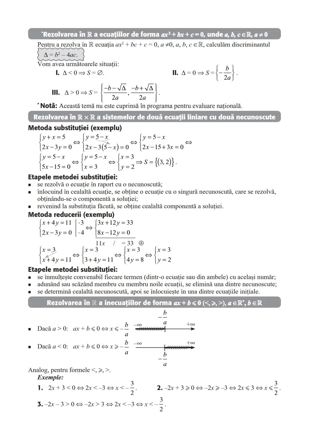 BREVIAR TEORETIC
ARITMETICĂ ŞI ALGEBRĂ
MULŢIMI
Relaţii între mulţimi. Mulţimi finite.
Incluziune, submulţime
Apartenenţă
A
12
7
A
12
56
56
B