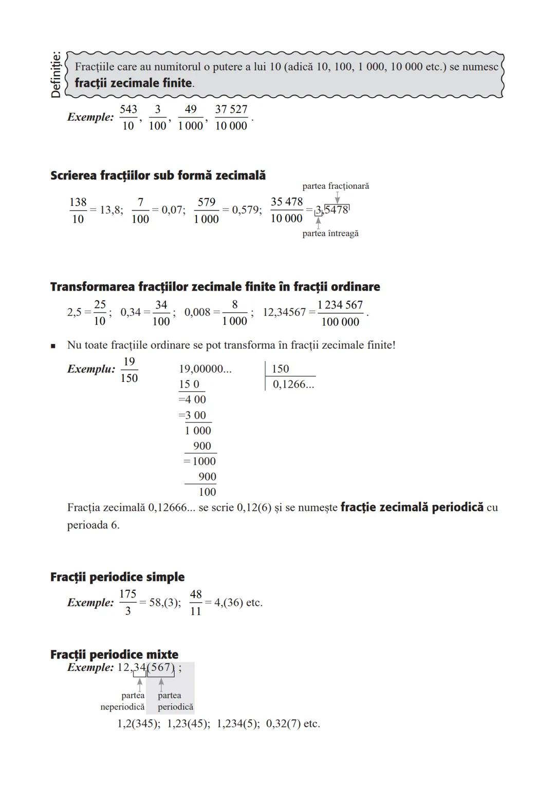 BREVIAR TEORETIC
ARITMETICĂ ŞI ALGEBRĂ
MULŢIMI
Relaţii între mulţimi. Mulţimi finite.
Incluziune, submulţime
Apartenenţă
A
12
7
A
12
56
56
B