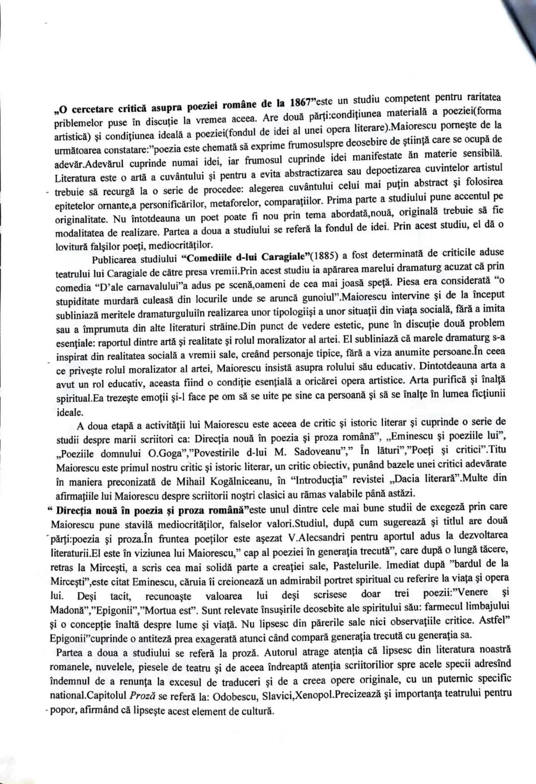 --- OCR Start ---
Junimea şi Titu Maiorescu
Societatea culturală Junimea a fost înfiinţată la Iaşi, în 1863, de un grup de tineri intelectua