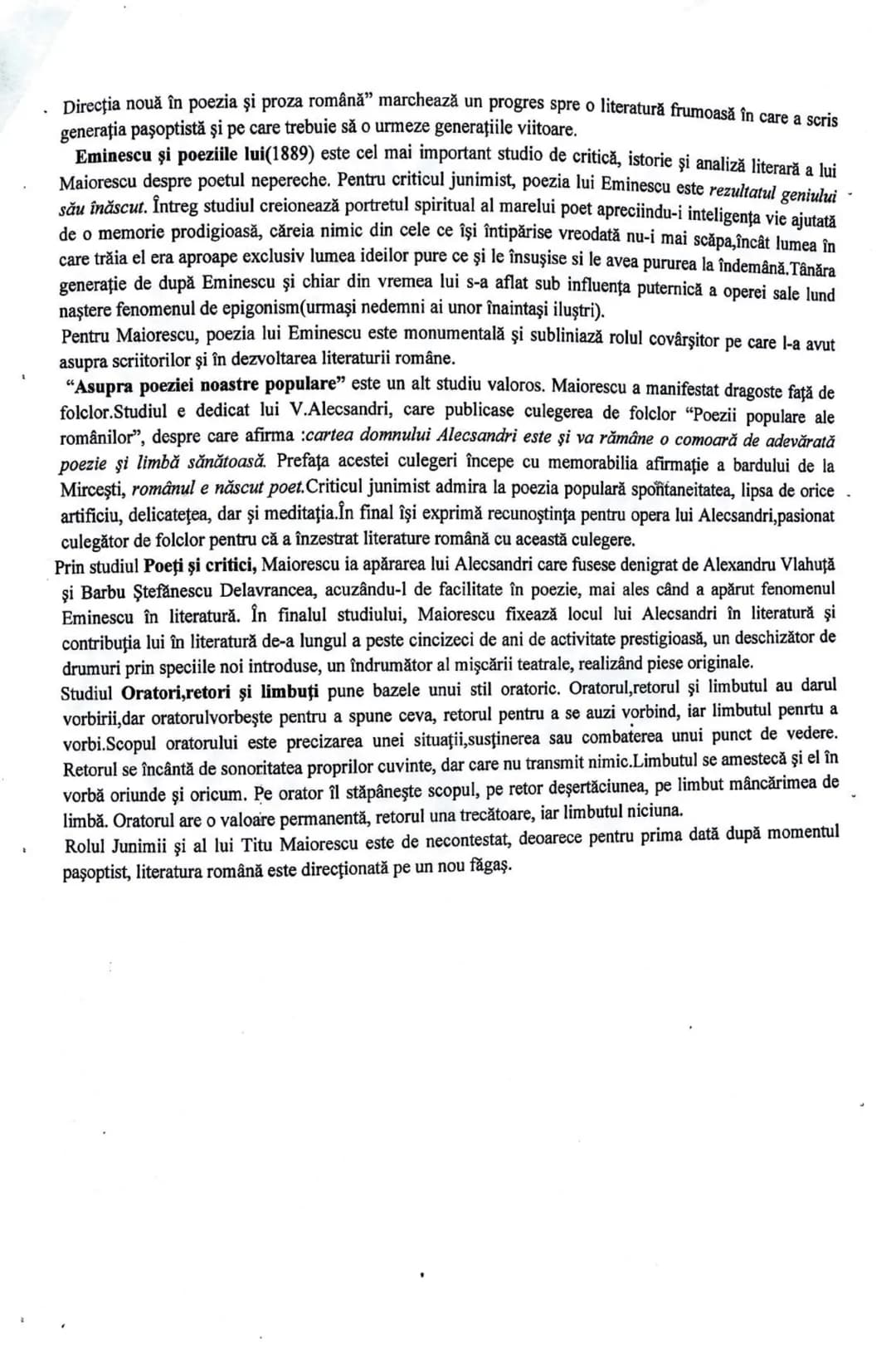 --- OCR Start ---
Junimea şi Titu Maiorescu
Societatea culturală Junimea a fost înfiinţată la Iaşi, în 1863, de un grup de tineri intelectua