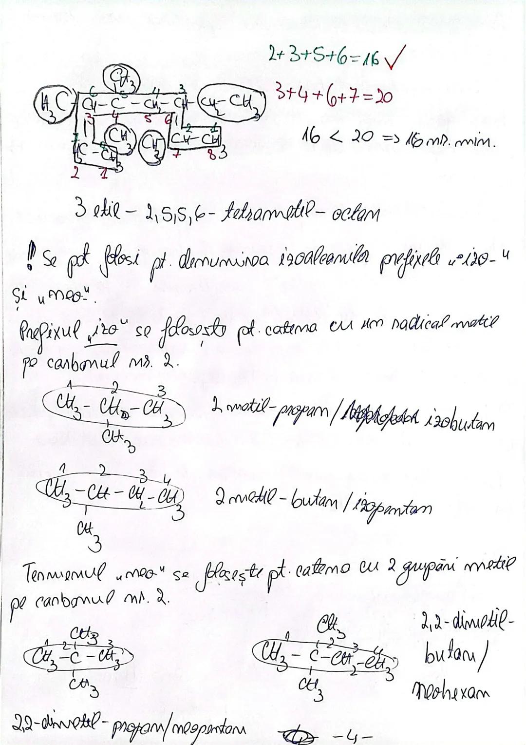ALCANI
= > sunt hidnecanburi saturate cu catenă liniară.
Izolecami = hidnocanbuni saturate cu catenă ramificată.
• formulă generală  $C_nH_{