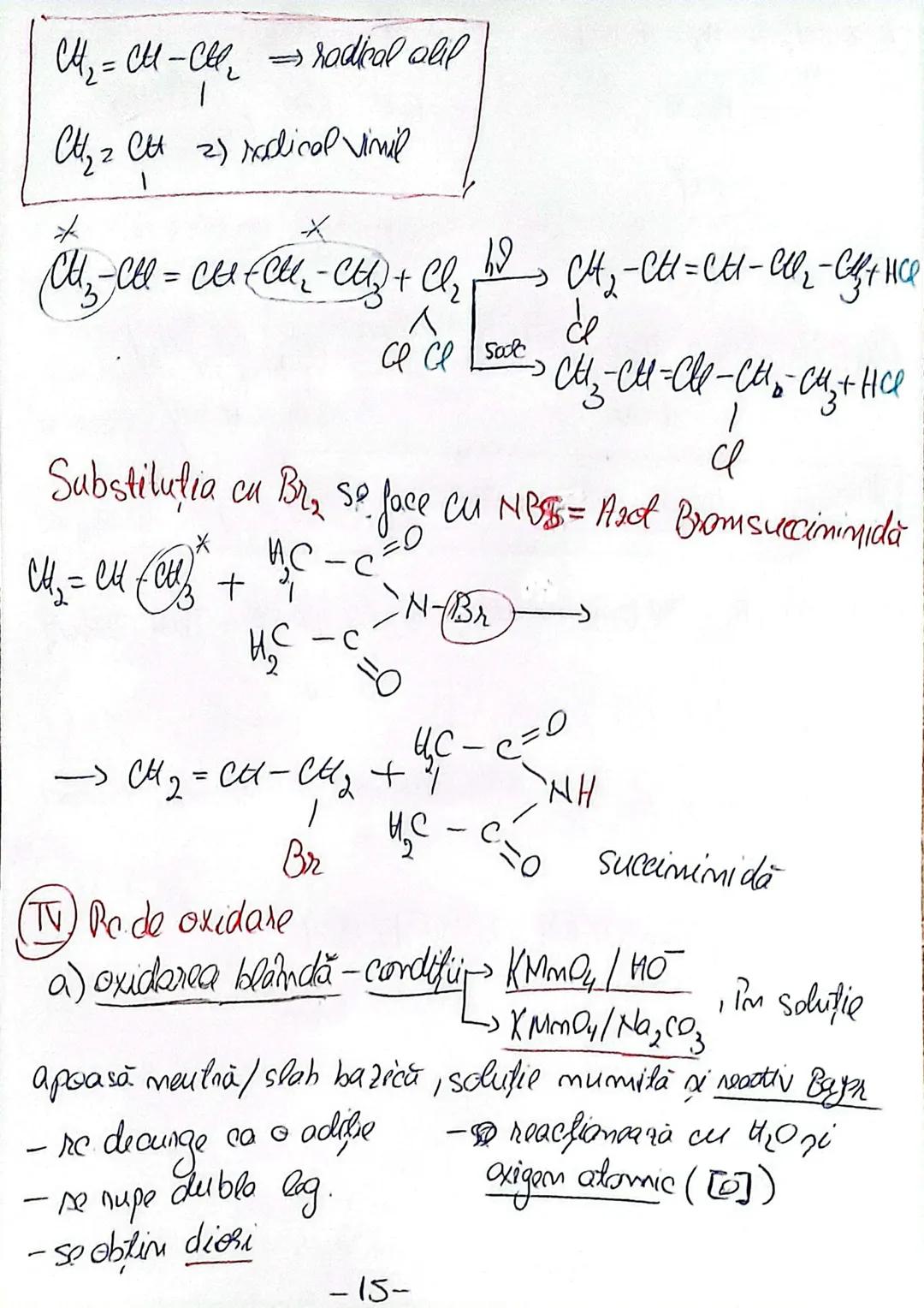 ALCHENE
=Sunt hidrocarburi nesaturate, alifatice(nearomatice), acicli-
Ce, care contin o leg. dublă C=C
•formula generală $C_nH_{2n}$
•N.E =