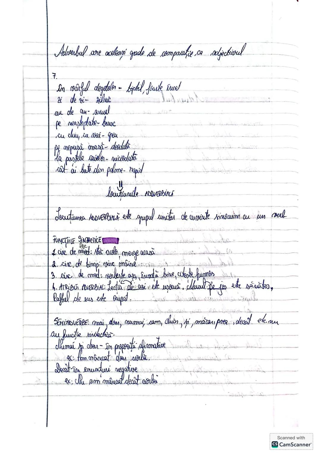 6.
O trăsătură generală a lizi care reiese din textul suport este îngrijoares,
acestă trăsătură reiese dintr-un mijloc indirect
Adverbul
-