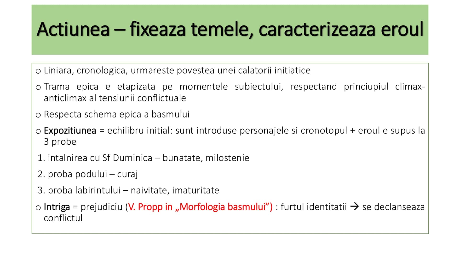 # Povestea lui Harap-Alb
Particularitati C1: Evidenţierea a două trăsături care fac posibilă
încadrarea textului studiat într-o perioadă, î