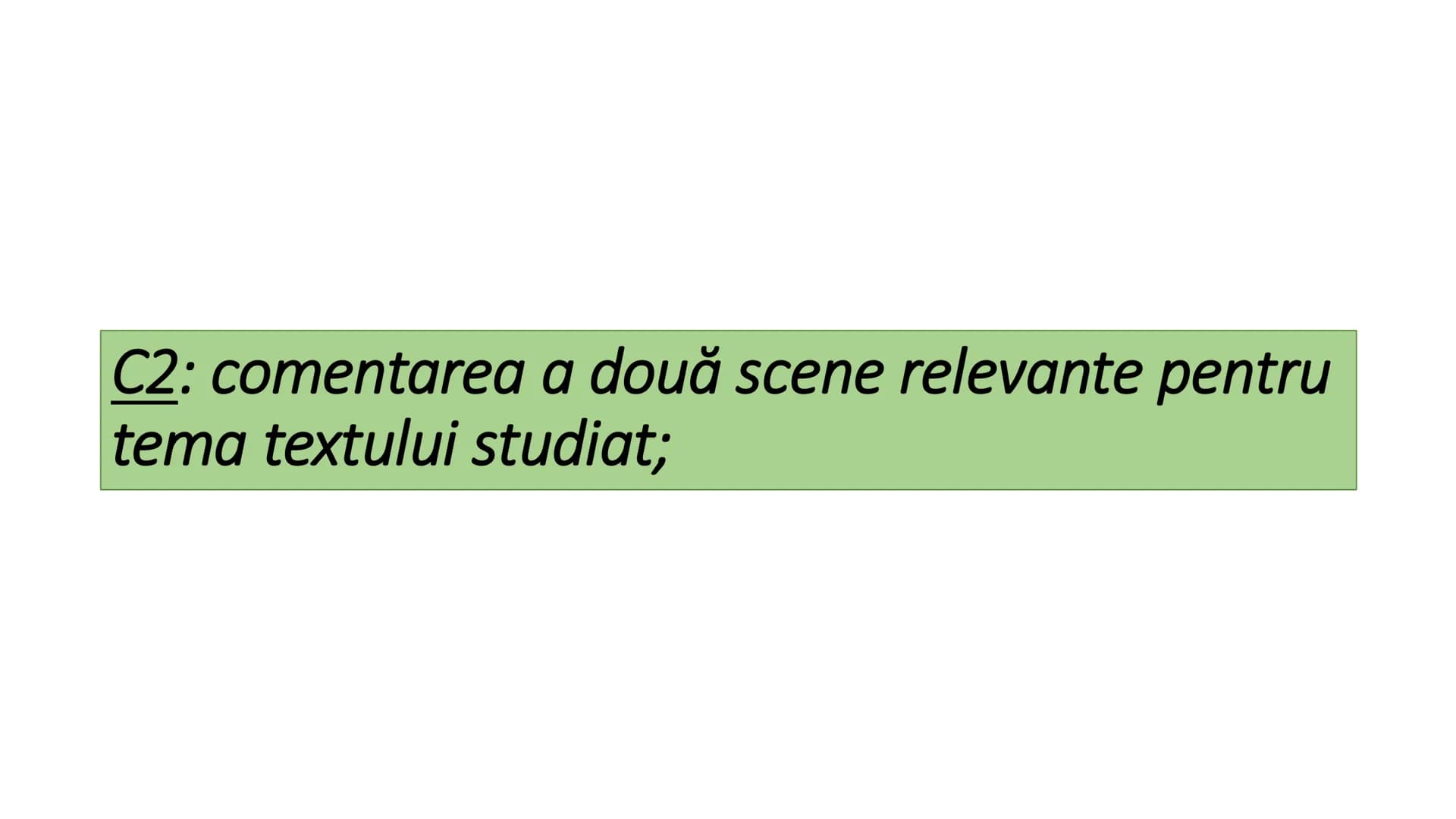 # Povestea lui Harap-Alb
Particularitati C1: Evidenţierea a două trăsături care fac posibilă
încadrarea textului studiat într-o perioadă, î