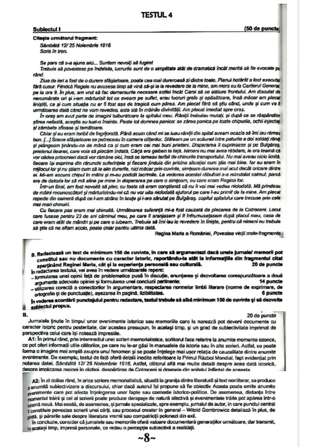 NOTE BOOK
subject Sub.IB
Limba și Literatura
Română
Modele de texte
argumentative
Bacalaureat
-Profil real
name: -Profil uman # Textul a