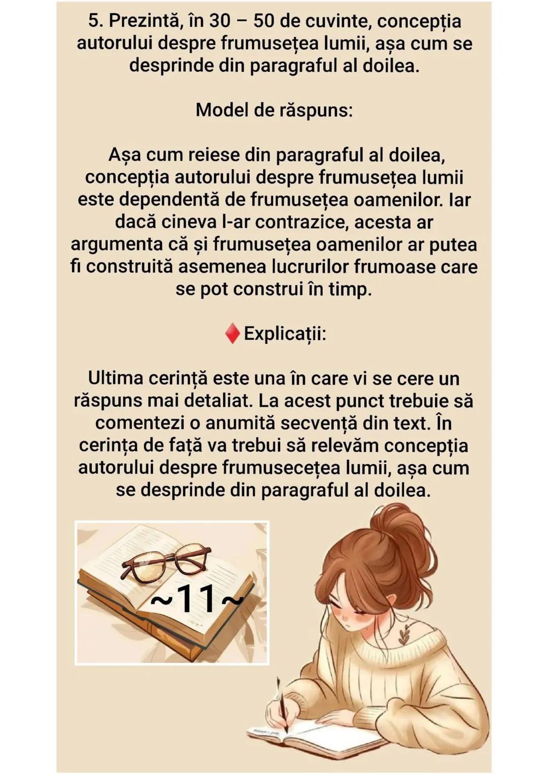 "Bacalaureatul nu
reprezintă un final, ci
un nou inceput."
Subiecte
bac
română Structura Subiectului I de
bacalaureat
Subiectul 1 după nou