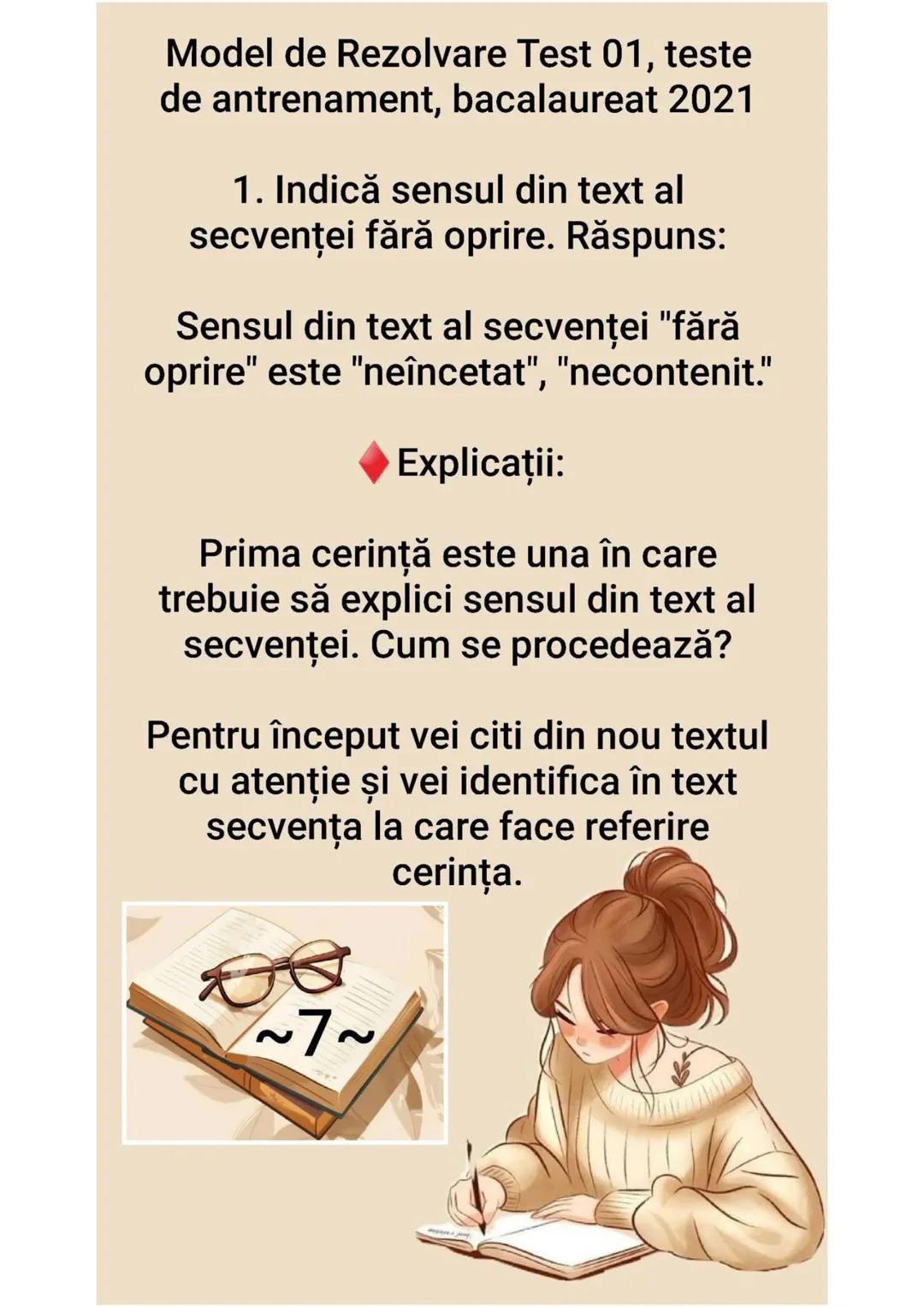 "Bacalaureatul nu
reprezintă un final, ci
un nou inceput."
Subiecte
bac
română Structura Subiectului I de
bacalaureat
Subiectul 1 după nou