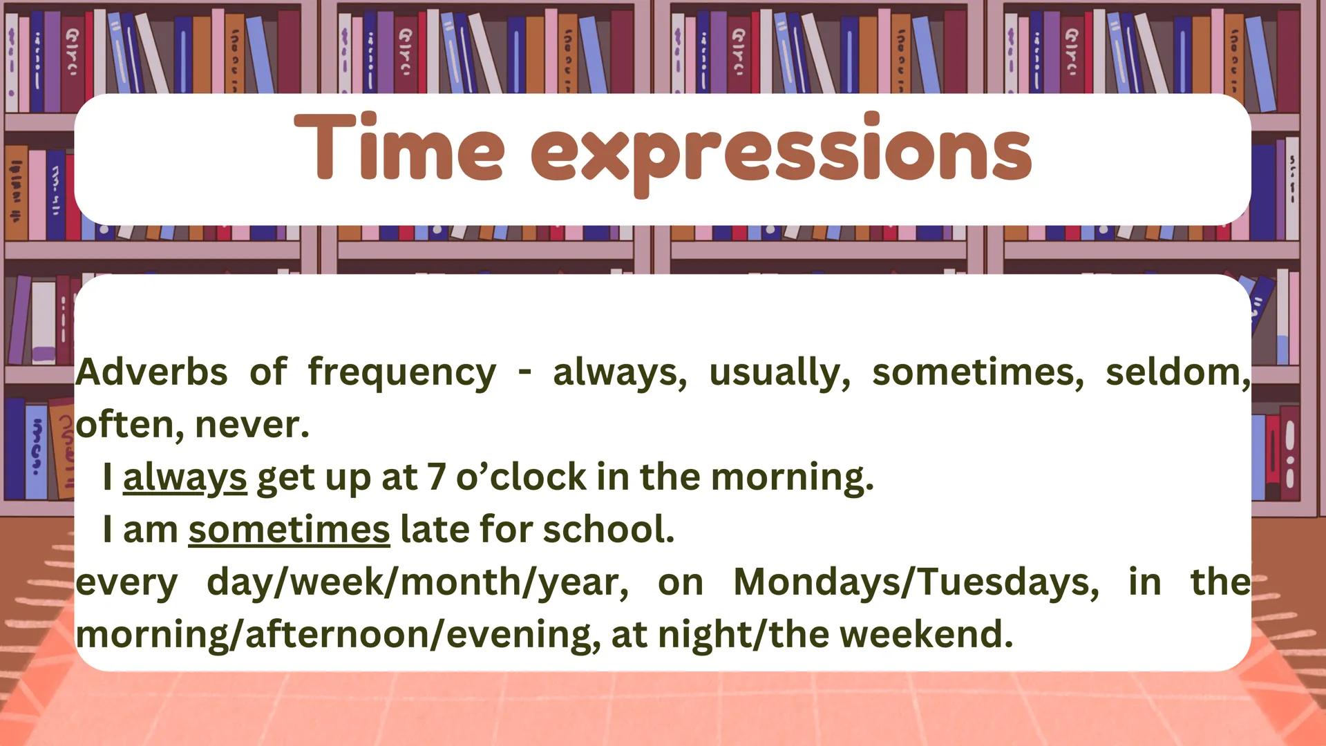 Circ
Circ
৫۱۳۰
571-
1130~
Present Simple
Present Continuous
73-411
つらも二
33
E Circ
Circ
# Present Simple
# FORM
I work. I don't work. Do yo