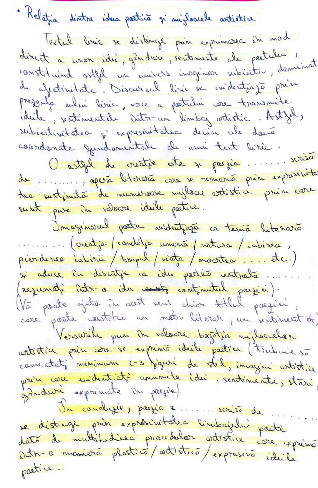 - Modalitats de caracterizare)
Textul epic/marrativ se distinge prin particularitofi cum
ar si prezente unei acfuni la care iau parte perso