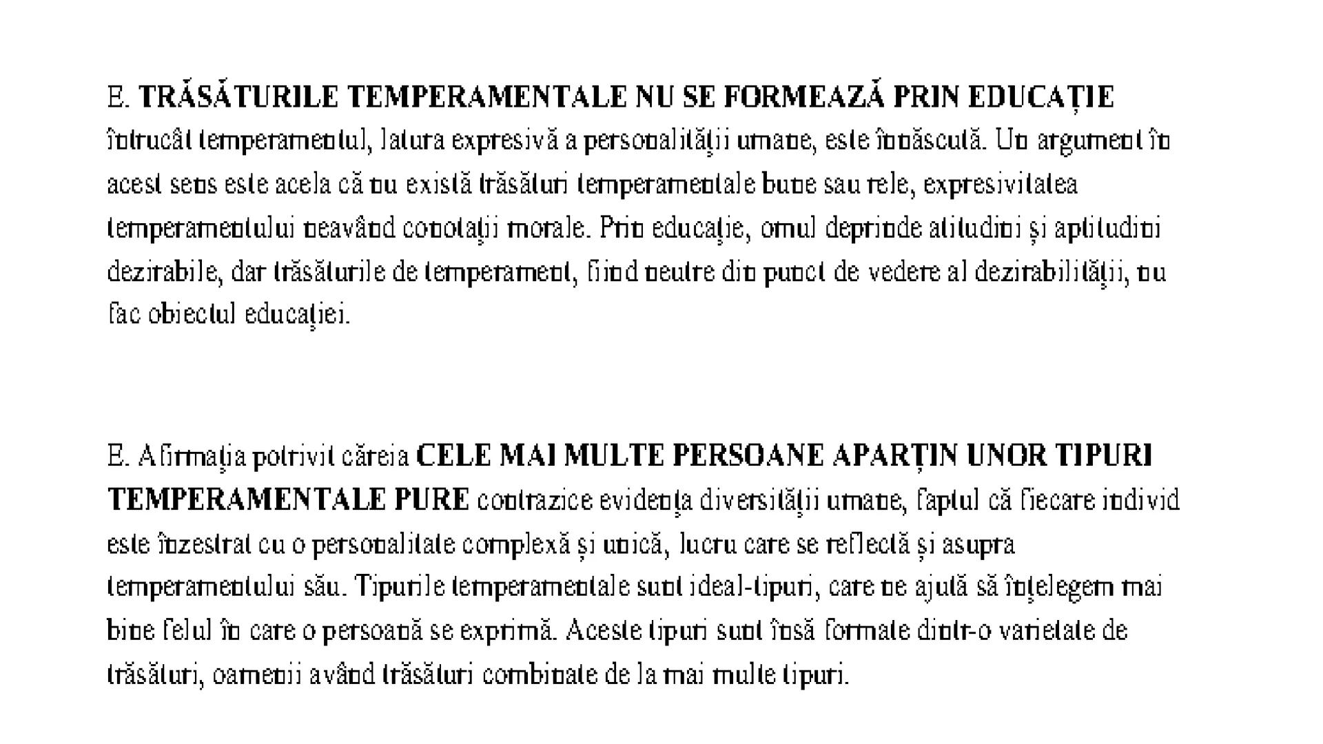 I. PROCESE PSIHICE COGNITIVE SENZORIALE
SENZAŢII, PERCEPȚII, REPREZENTĂRI
II. PROCESE PSIHICE COGNITIVE SUPERIOARE:
GÂNDIREA, MEMORIA, IMAGI