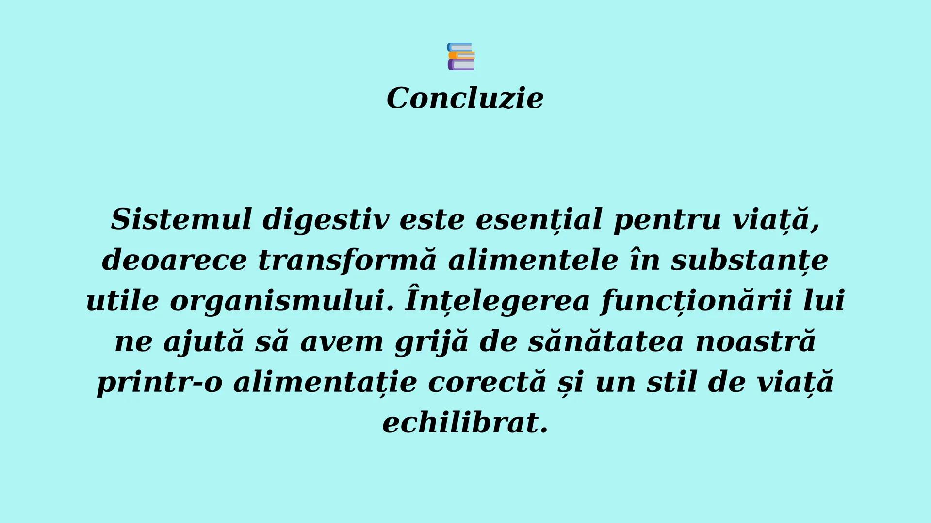 # Sistemul
# Digestiv și
# Digestia la Om Introducere
Sistemul digestiv este unul dintre cele mai
importante sisteme ale organismului uman.