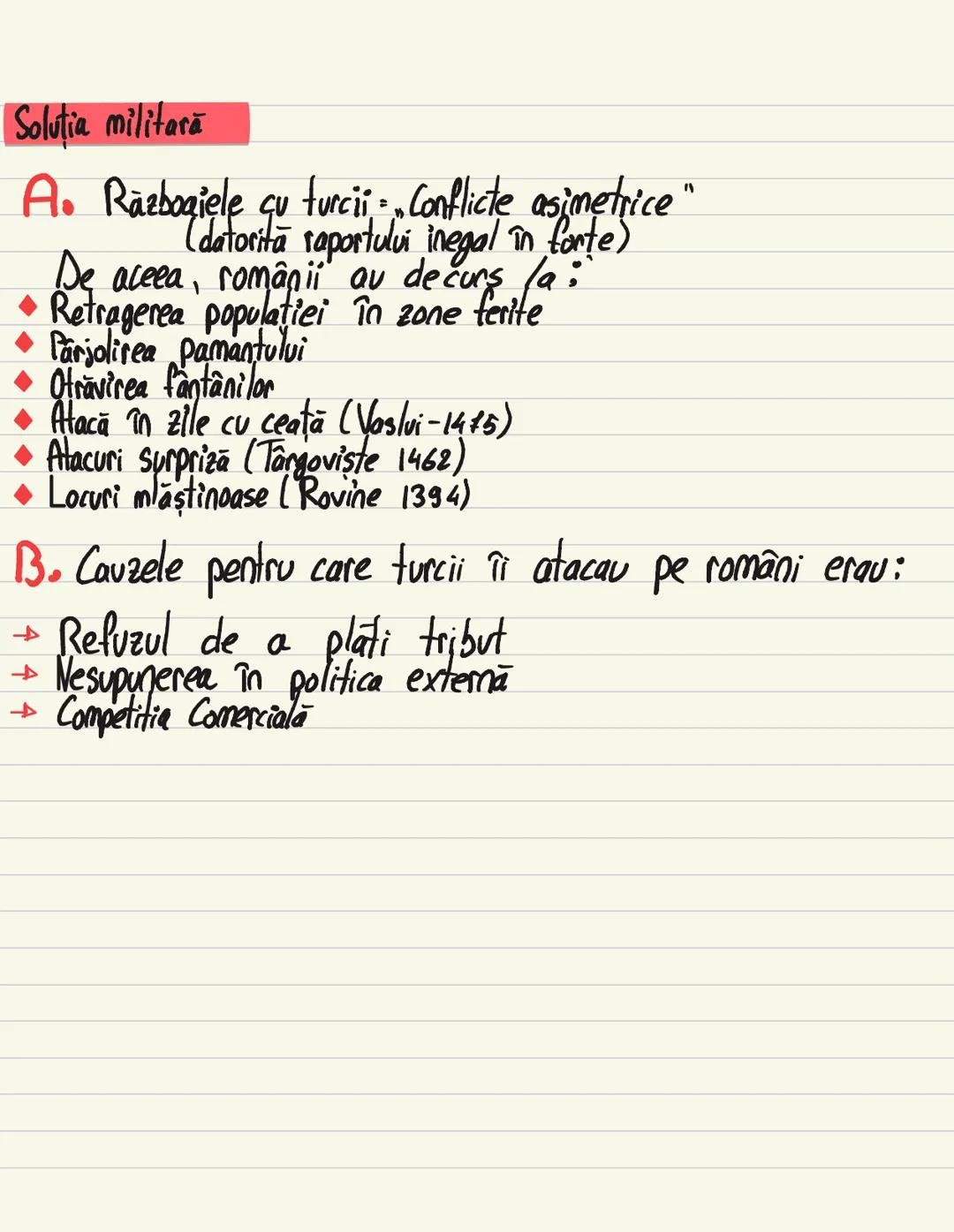 # Relatii Internationale
Sec 14 turcii cuceresc Peninsula Gallipoli
→ Sfarsit de sec. 14 amenintä tärile române
Imperiul Bizantin este î