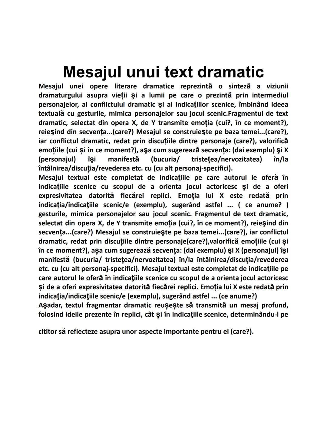 # Rezumatul
Reguli: citiți textul cu mare atenție și recitiți, având în vedere faptul că pot fi
detalii care vă scapă. Citiți pe fragmente
