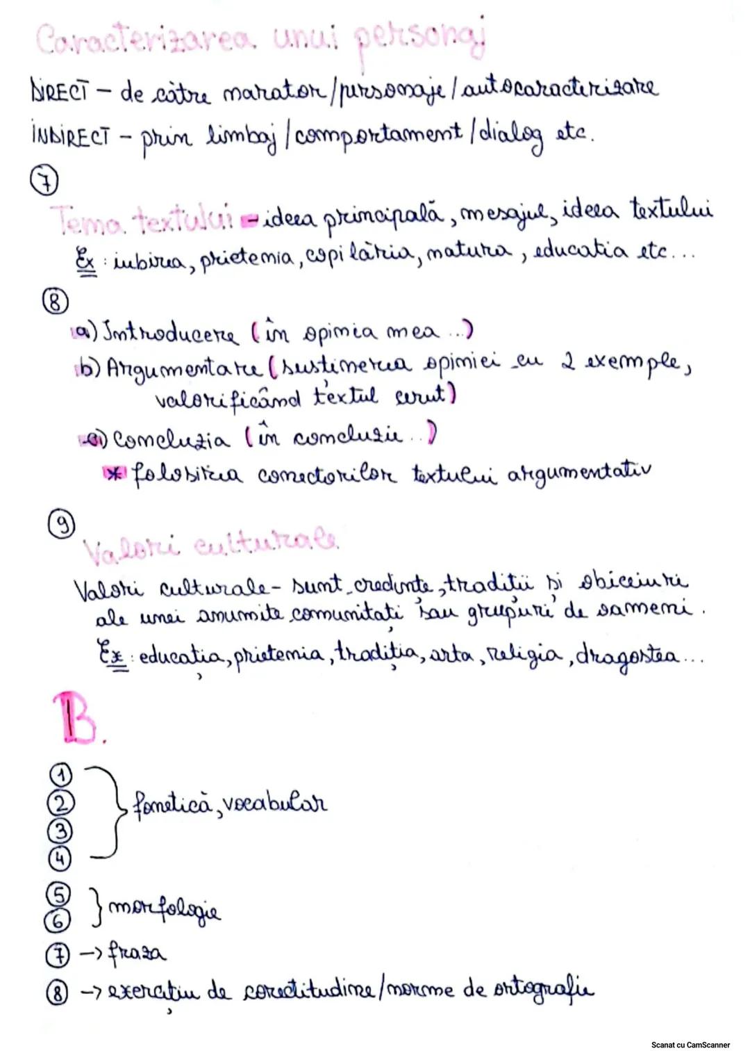 ~EN LRO~
Subiectul I
A.
(2)
(3)
pe baza textului
⑤
6
Tipare textuale
* Marativ (marator: Subiectiv (I) /sbiectiv (Ⅲ), personaje, actiume,